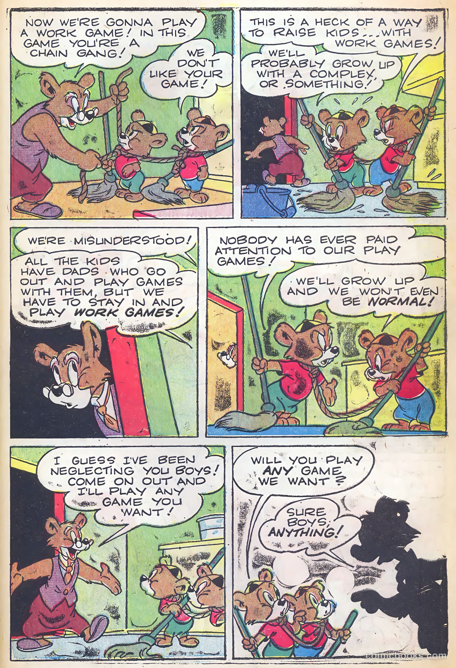"Red" Rabbit Comics #5 (1947) — page 43 of 49