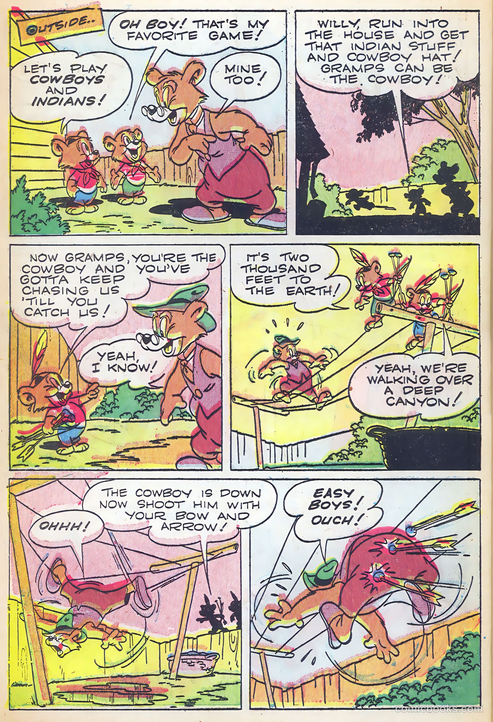 "Red" Rabbit Comics #5 (1947) — page 44 of 49