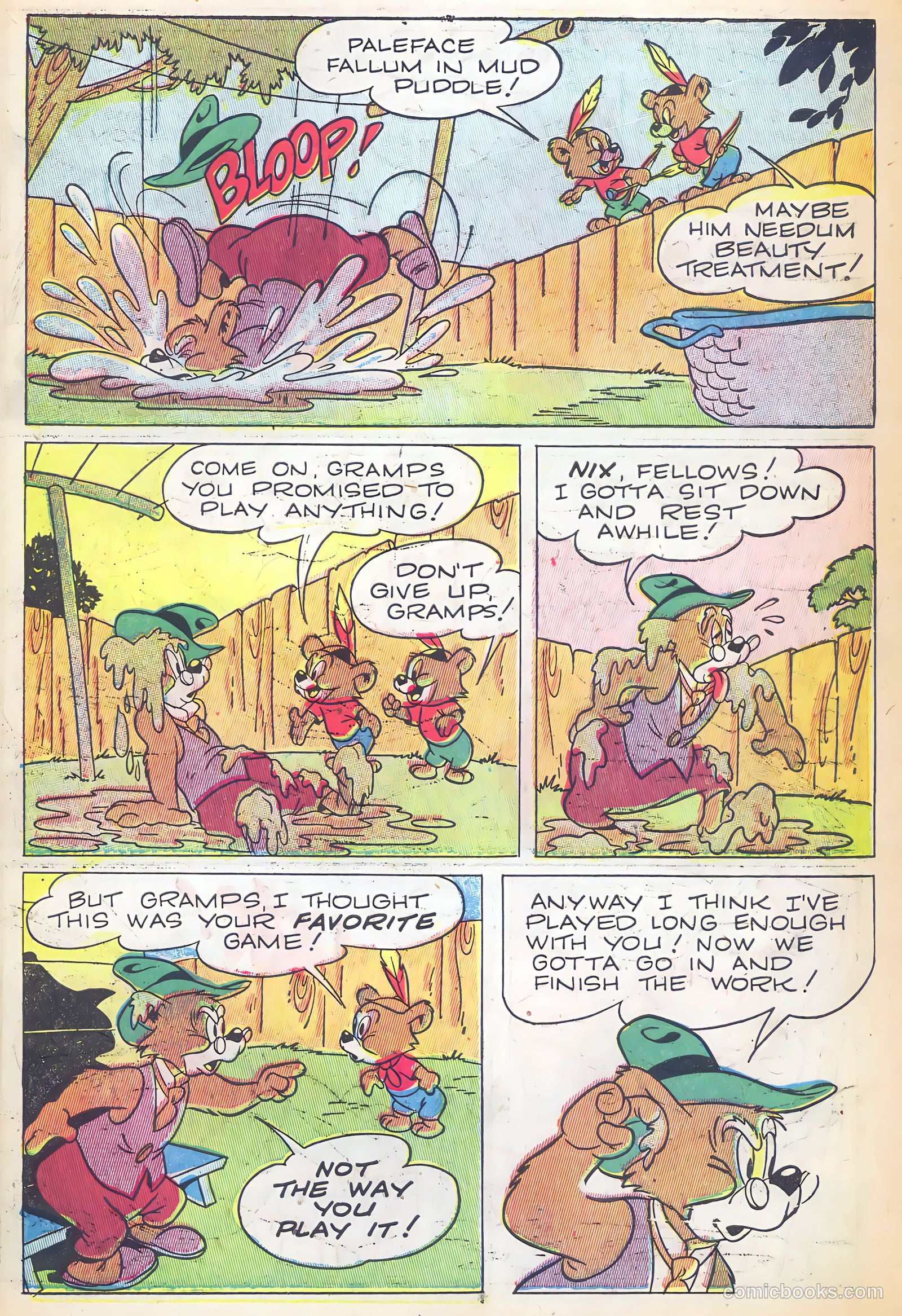 "Red" Rabbit Comics #5 (1947) — page 45 of 49