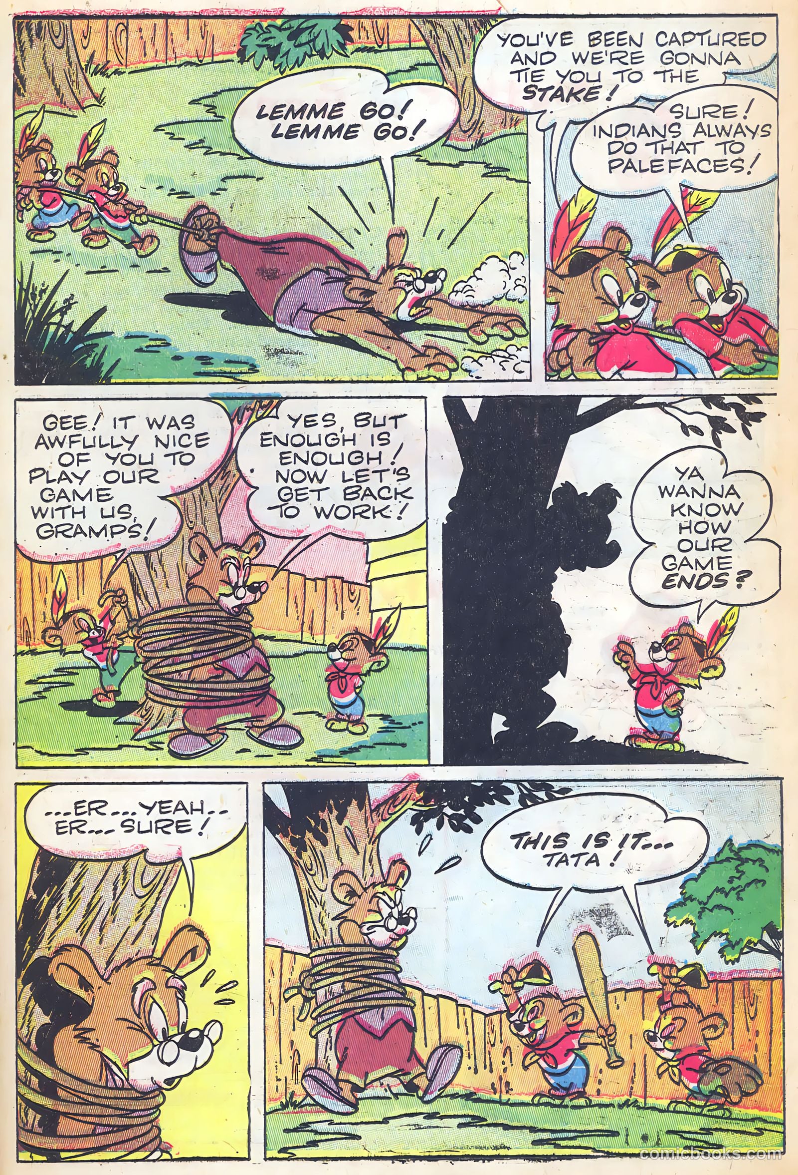 "Red" Rabbit Comics #5 (1947) — page 47 of 49