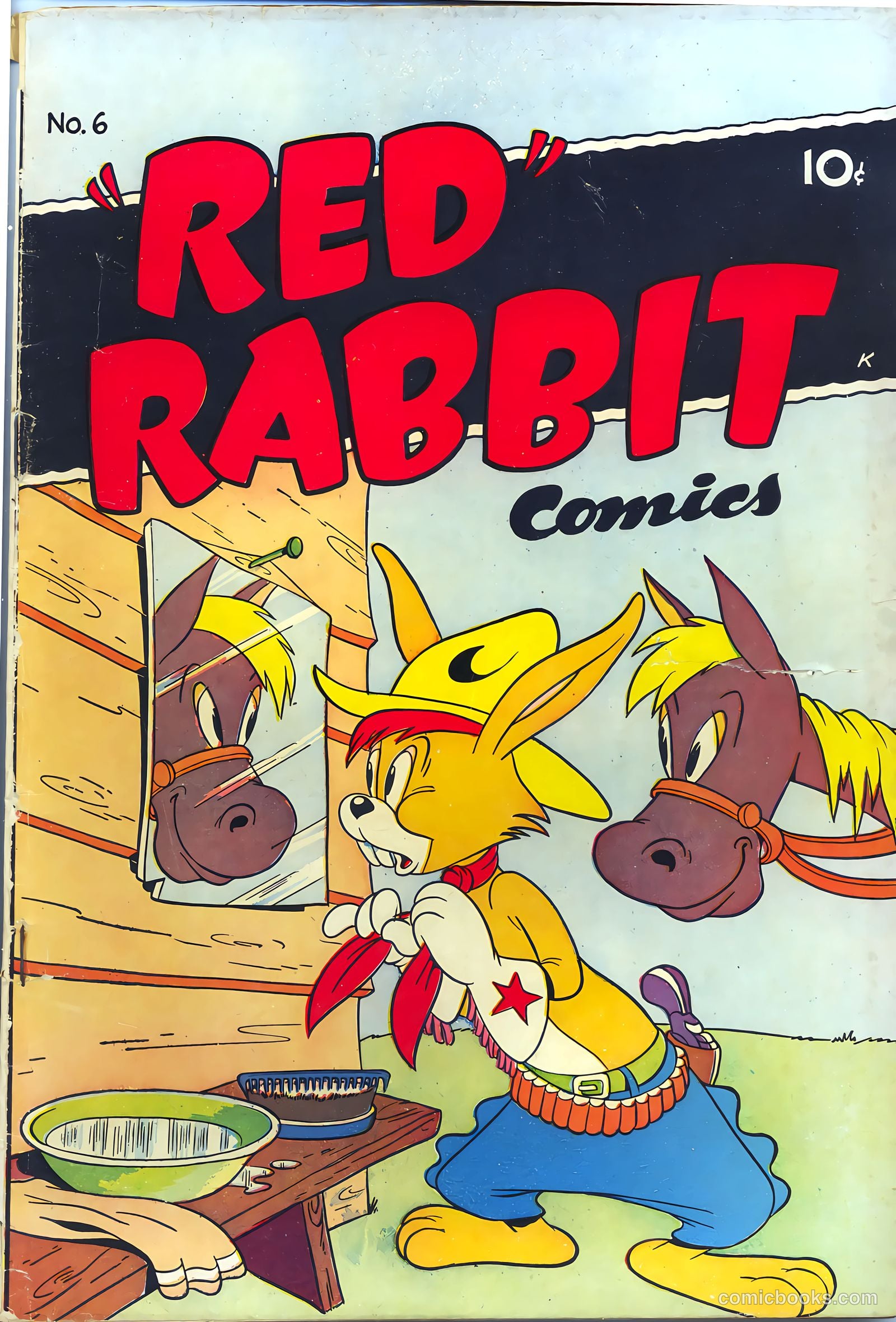 "Red" Rabbit Comics #6
