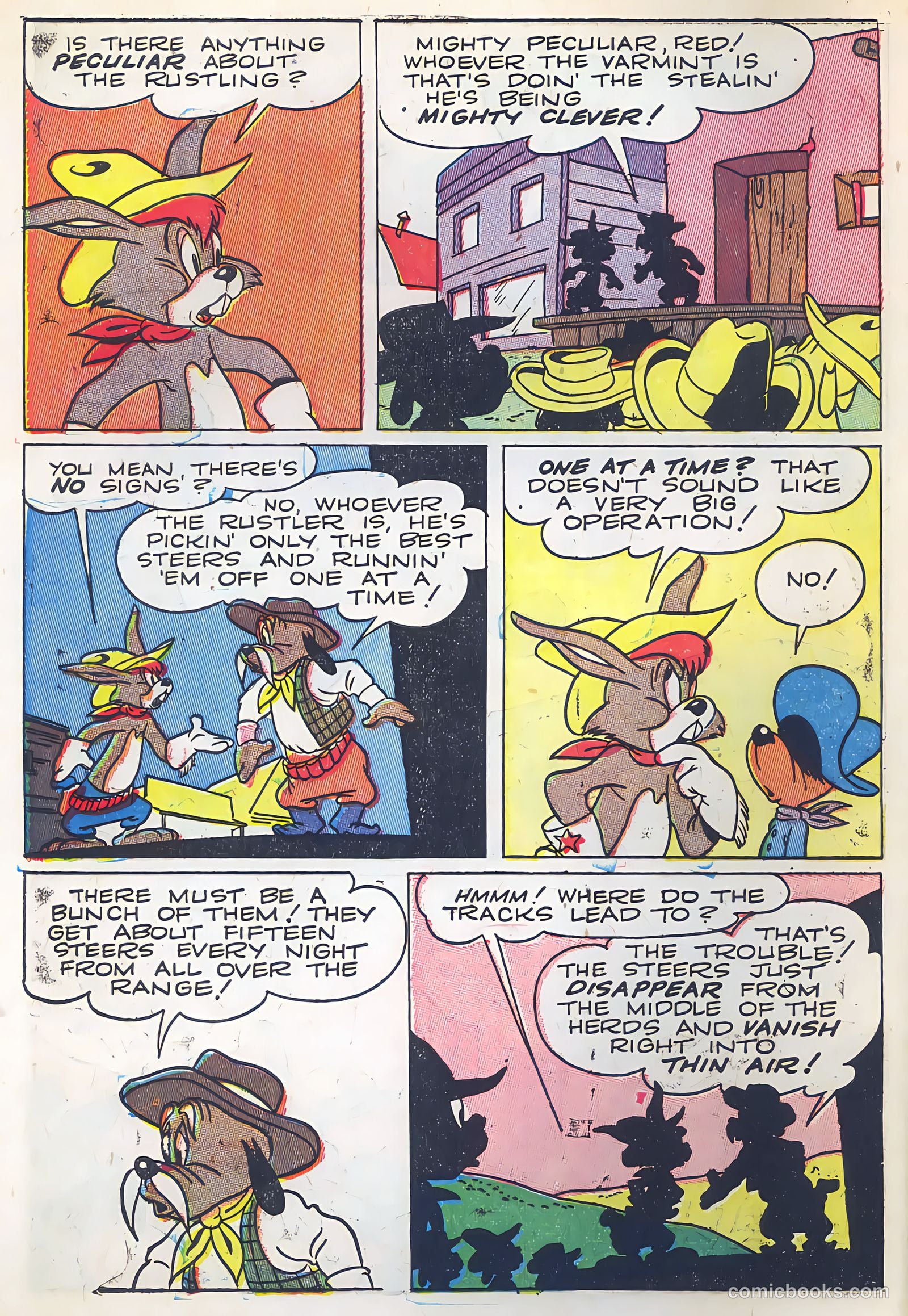 "Red" Rabbit Comics #6 (1948) — page 4 of 47
