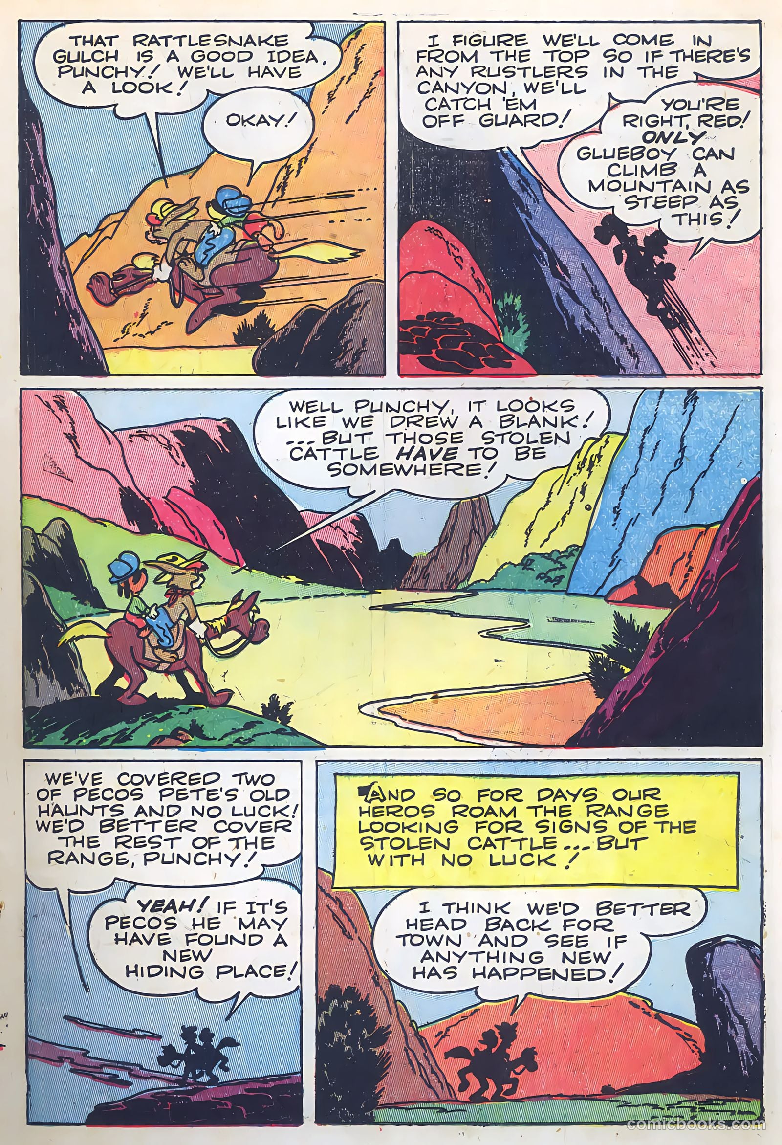 "Red" Rabbit Comics #6 (1948) — page 7 of 47