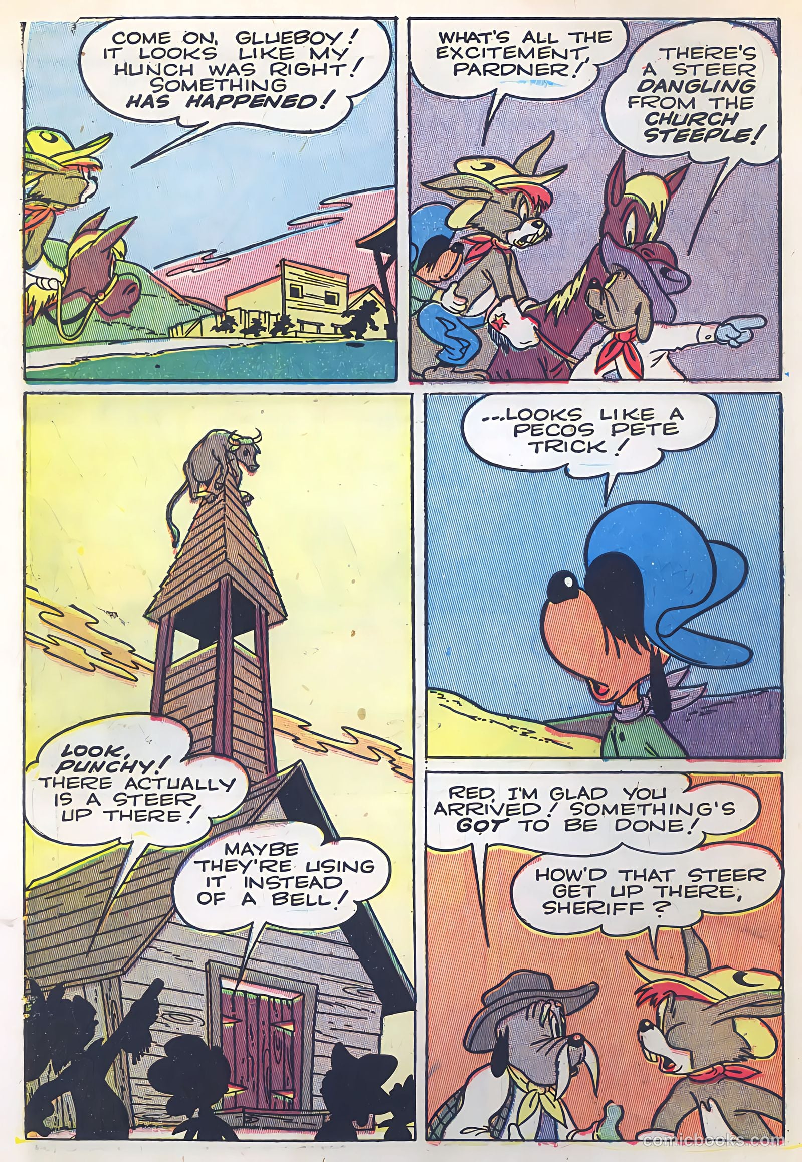 "Red" Rabbit Comics #6 (1948) — page 8 of 47