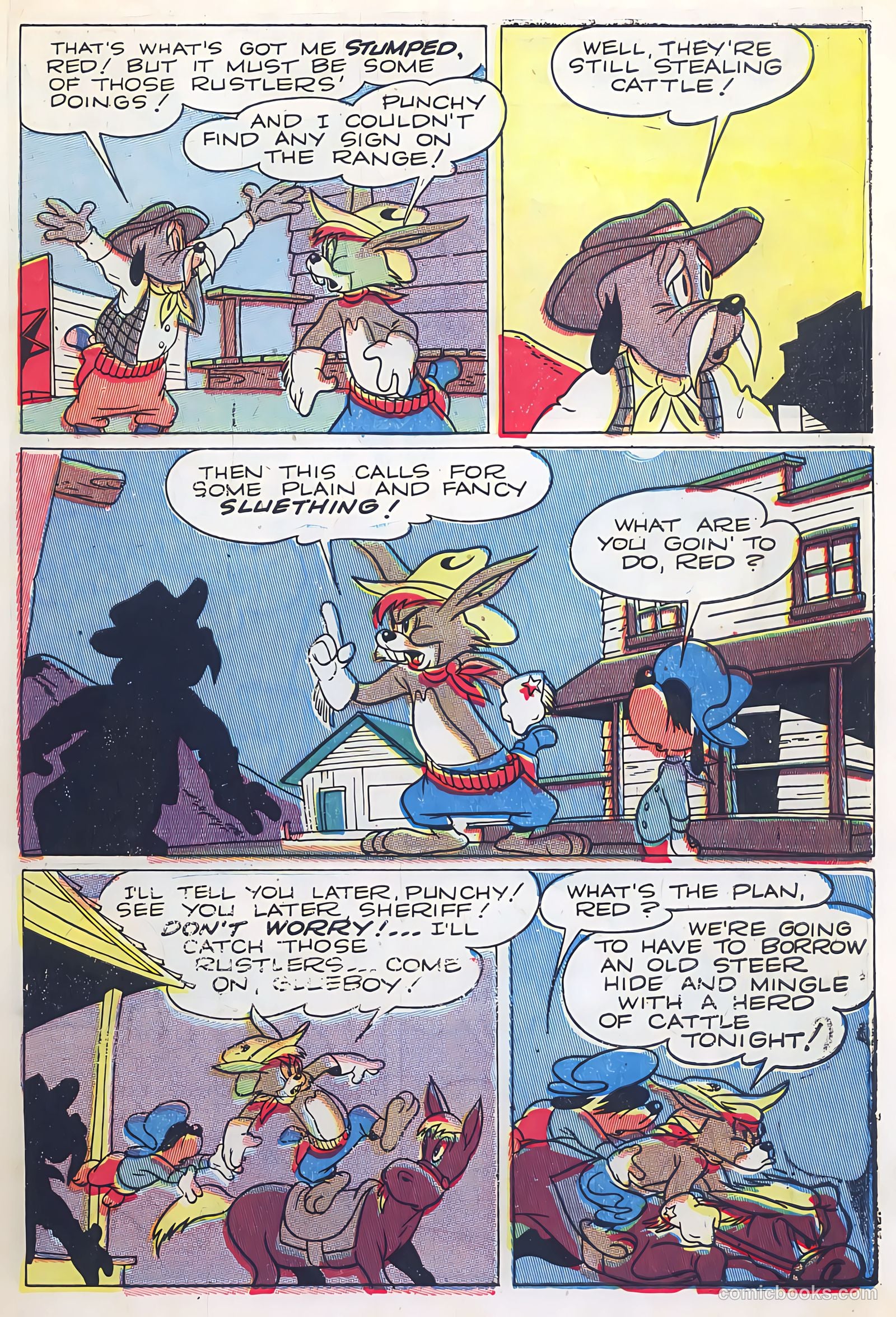 "Red" Rabbit Comics #6 (1948) — page 9 of 47