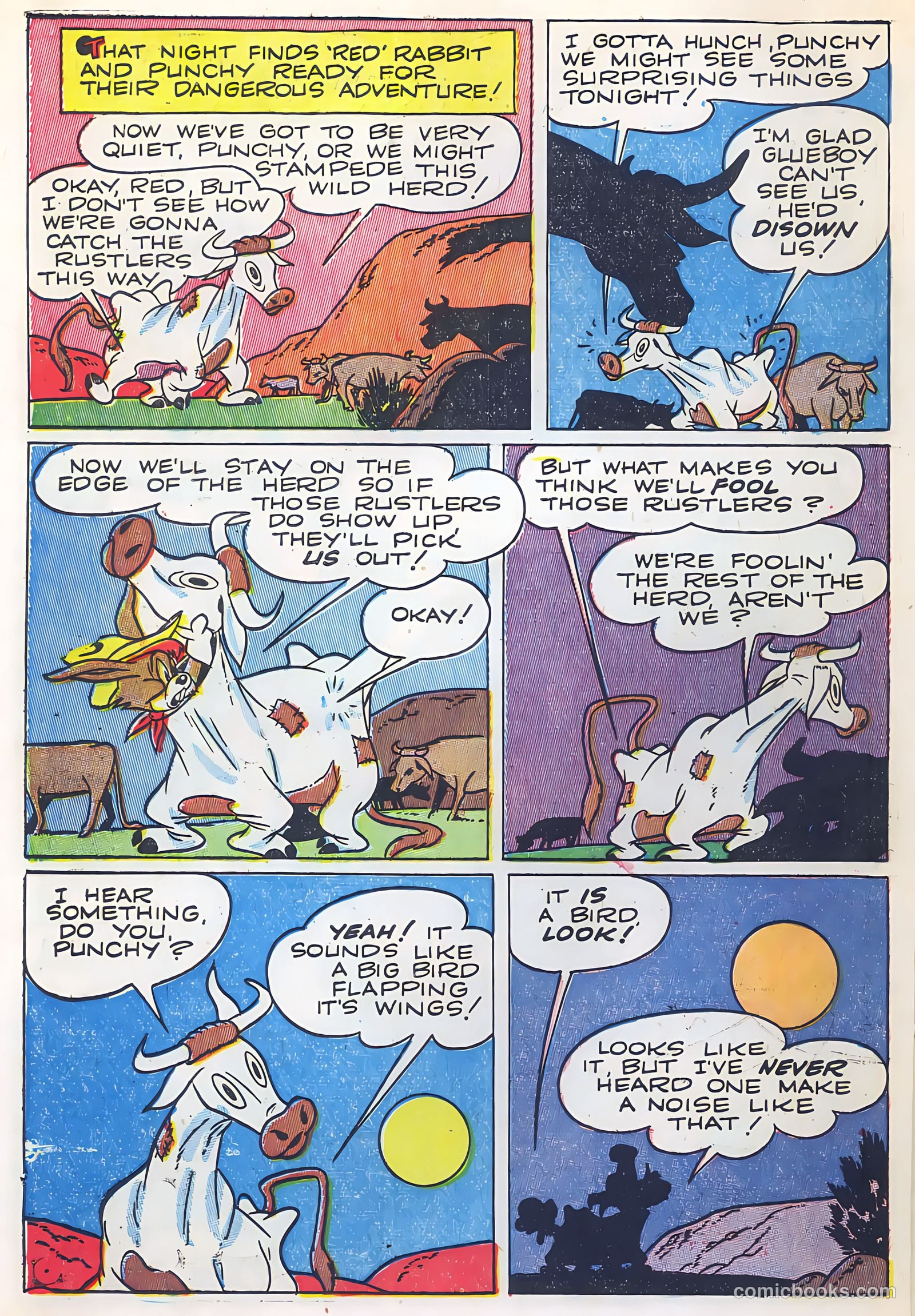 "Red" Rabbit Comics #6 (1948) — page 10 of 47