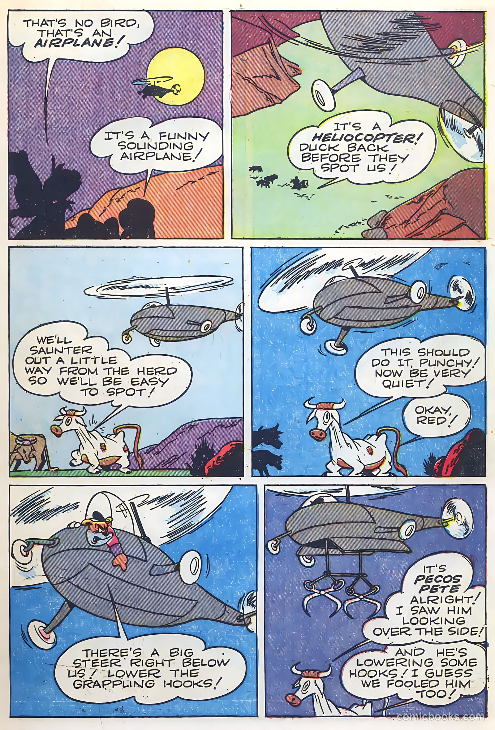 "Red" Rabbit Comics #6 (1948) — page 11 of 47