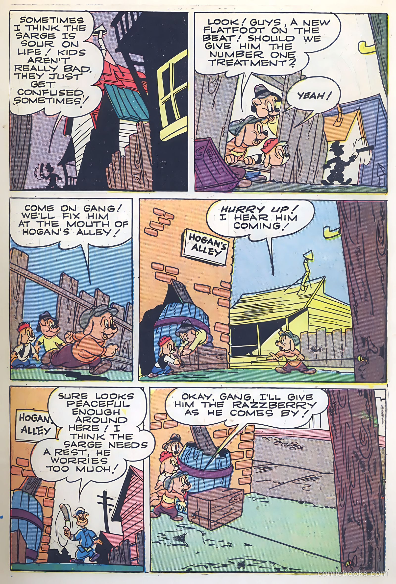 "Red" Rabbit Comics #6 (1948) — page 15 of 47