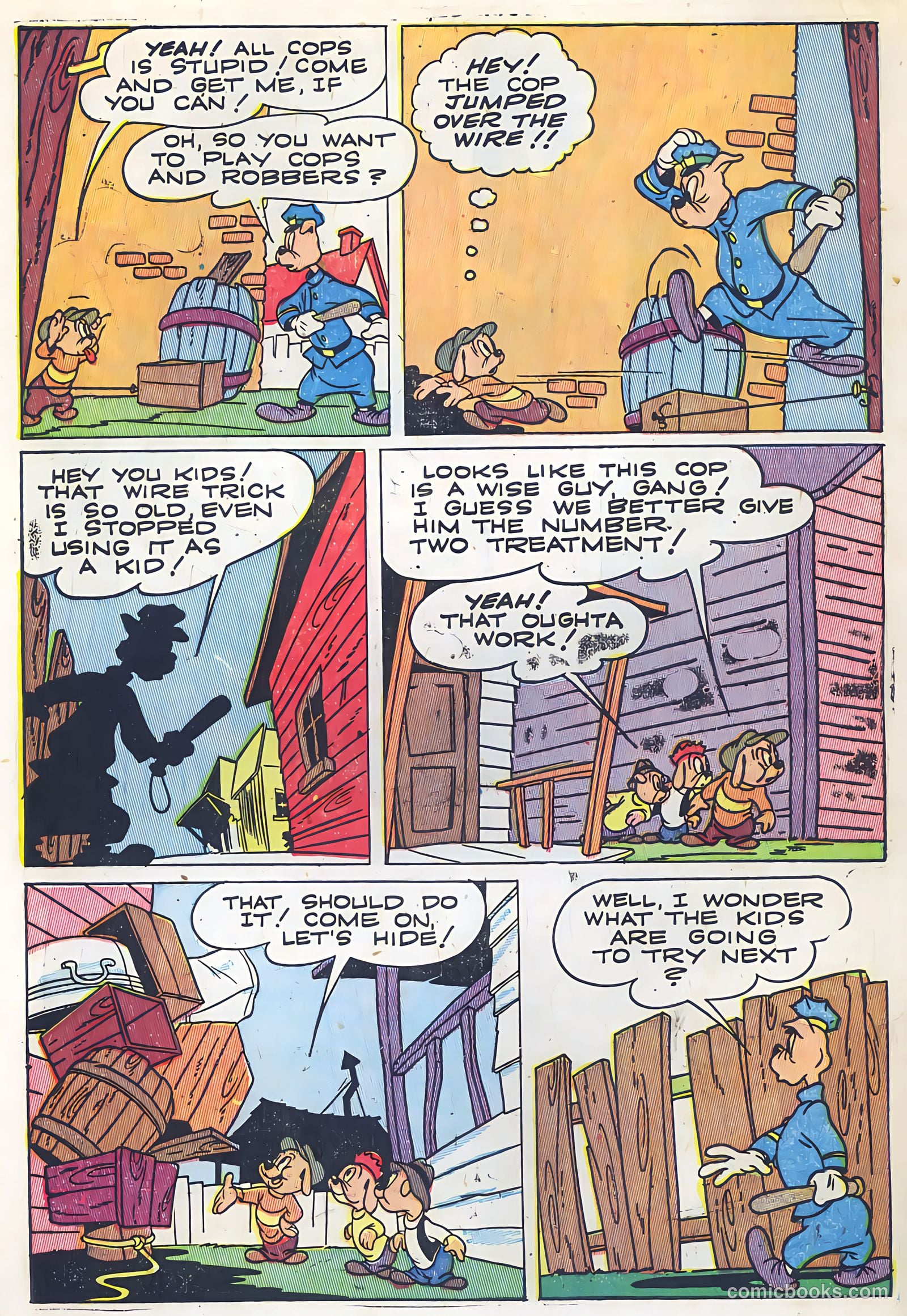 "Red" Rabbit Comics #6 (1948) — page 16 of 47