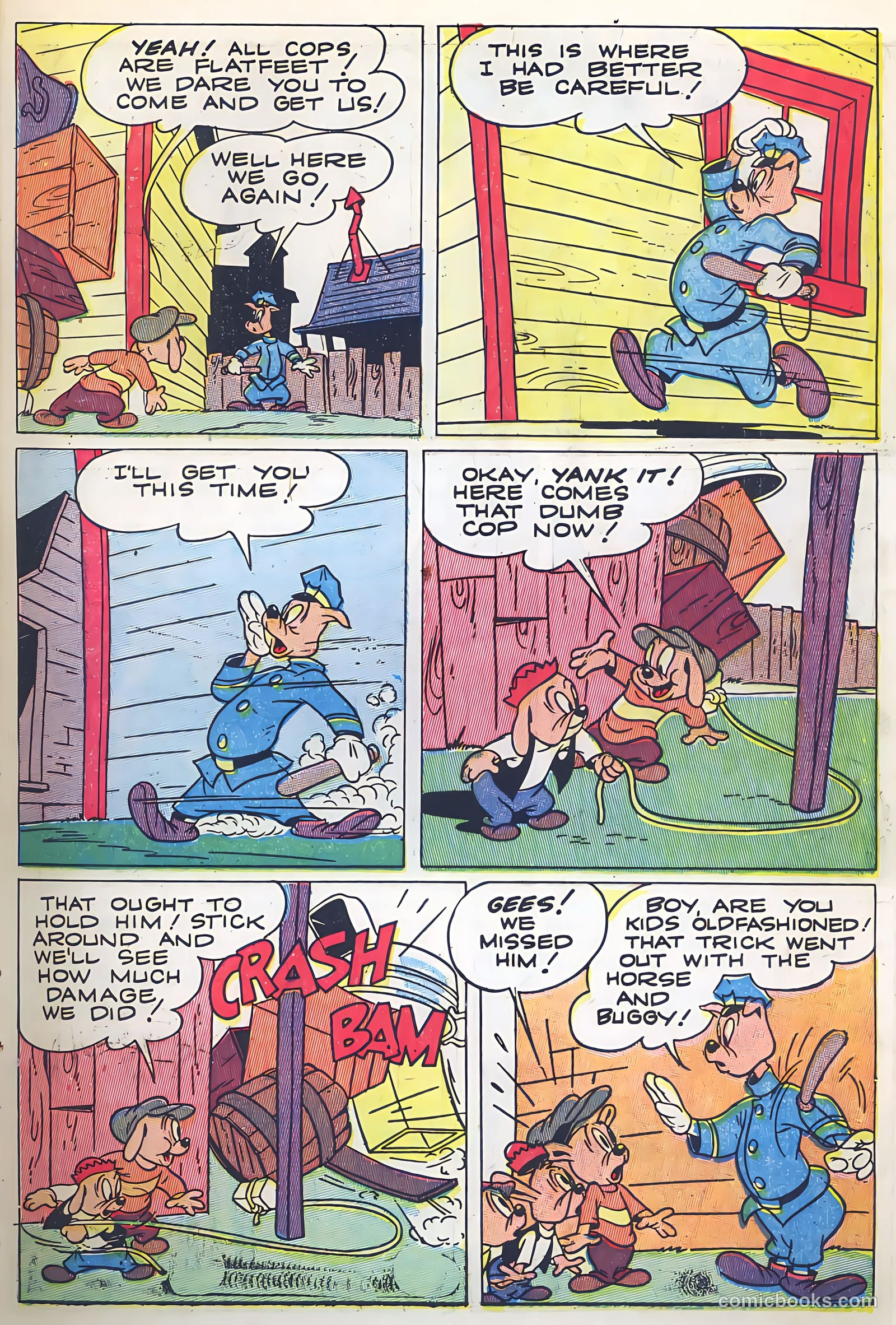 "Red" Rabbit Comics #6 (1948) — page 17 of 47
