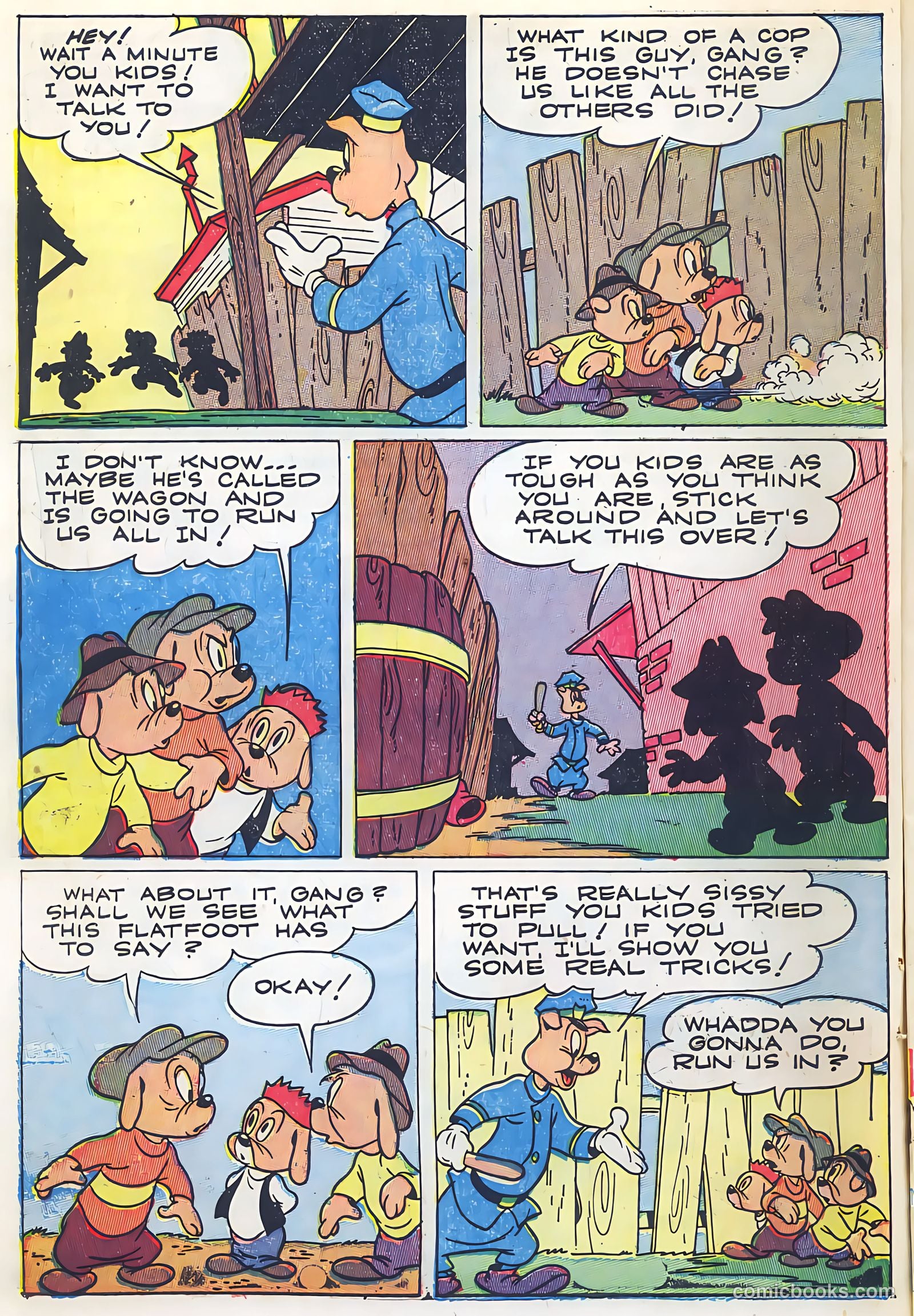 "Red" Rabbit Comics #6 (1948) — page 18 of 47
