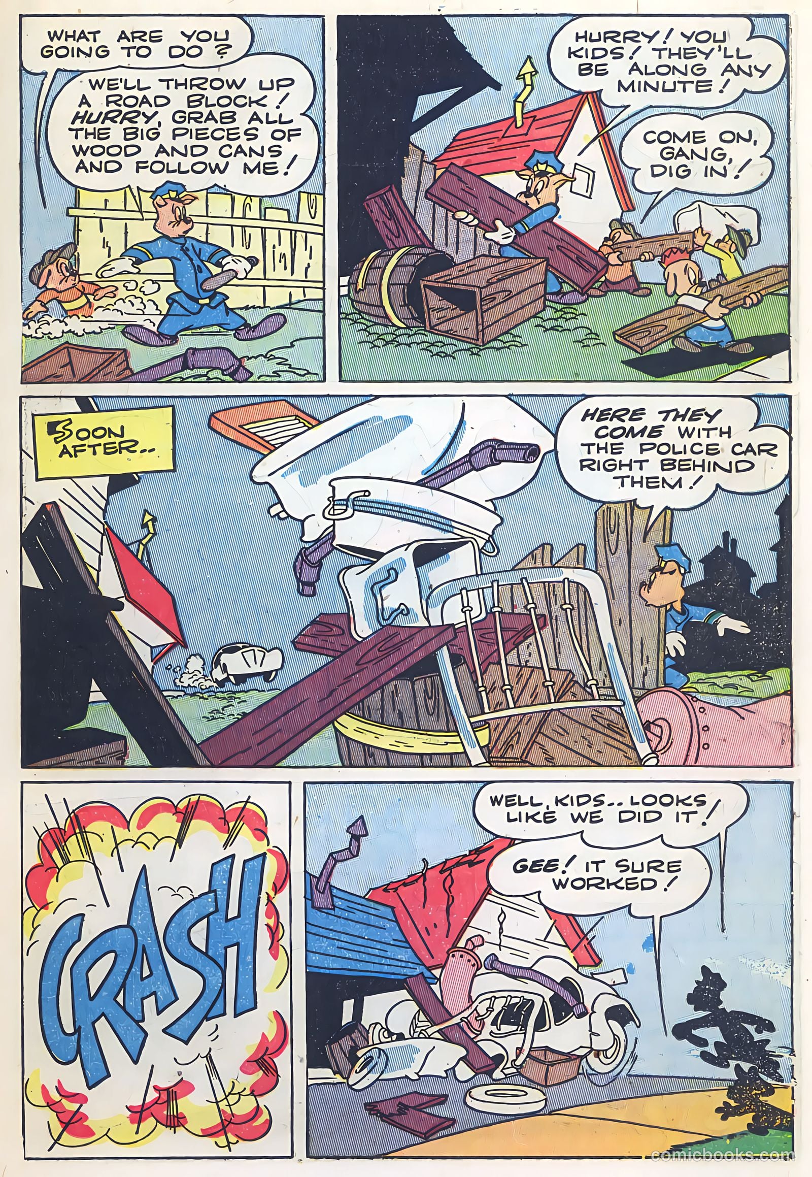 "Red" Rabbit Comics #6 (1948) — page 21 of 47