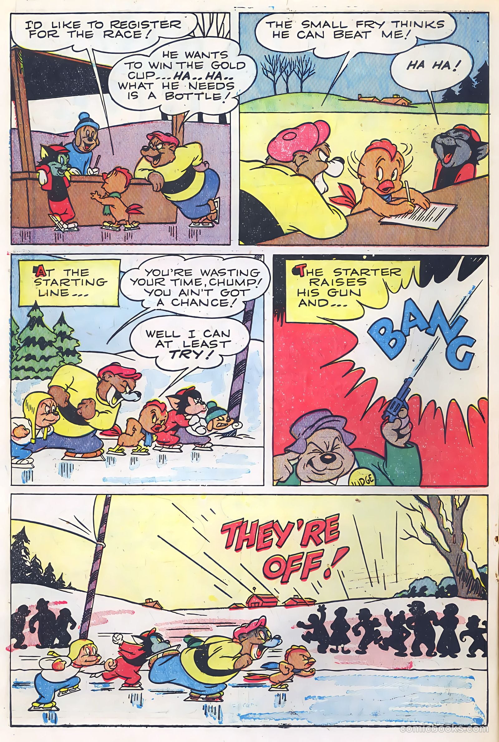 "Red" Rabbit Comics #6 (1948) — page 24 of 47