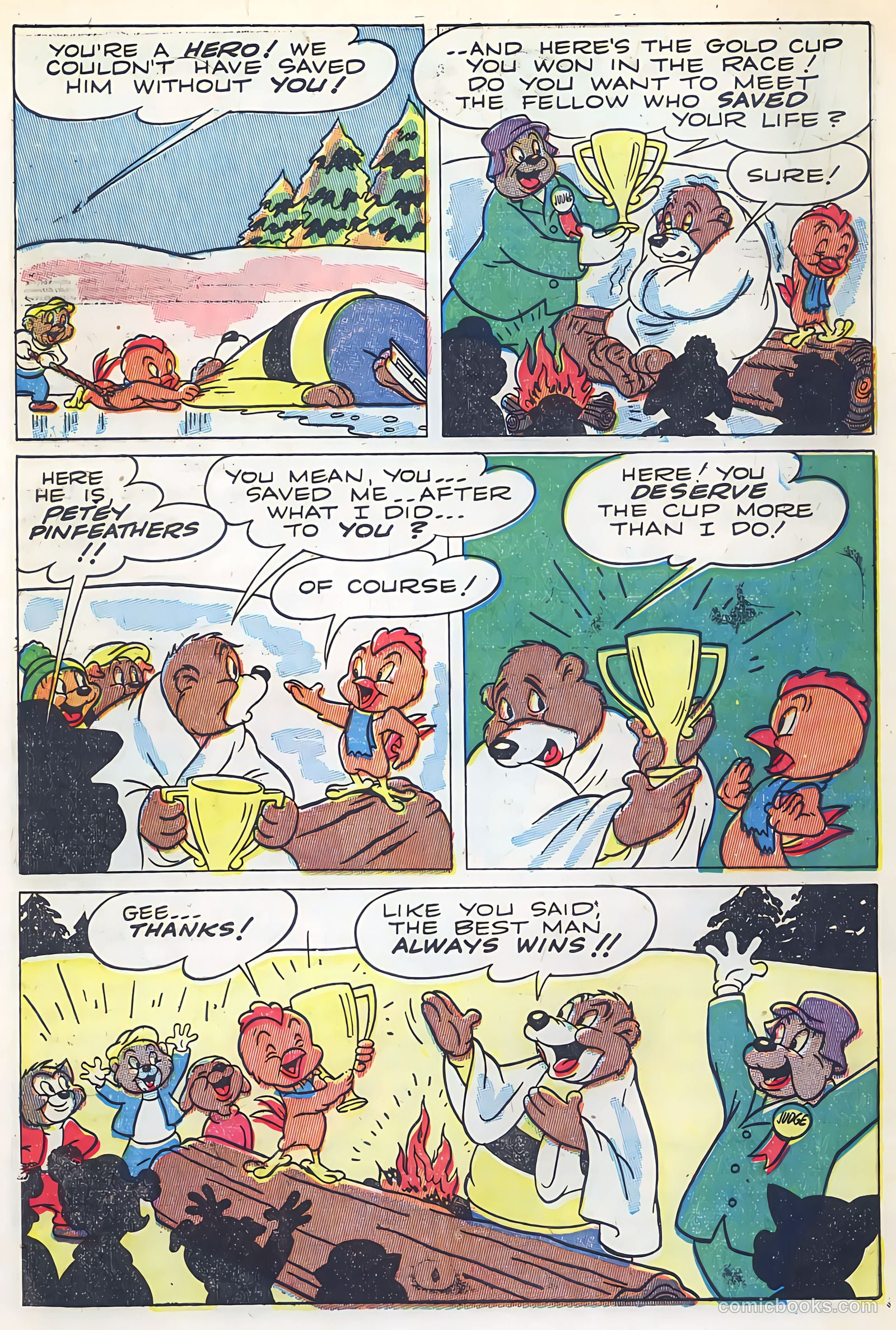 "Red" Rabbit Comics #6 (1948) — page 28 of 47