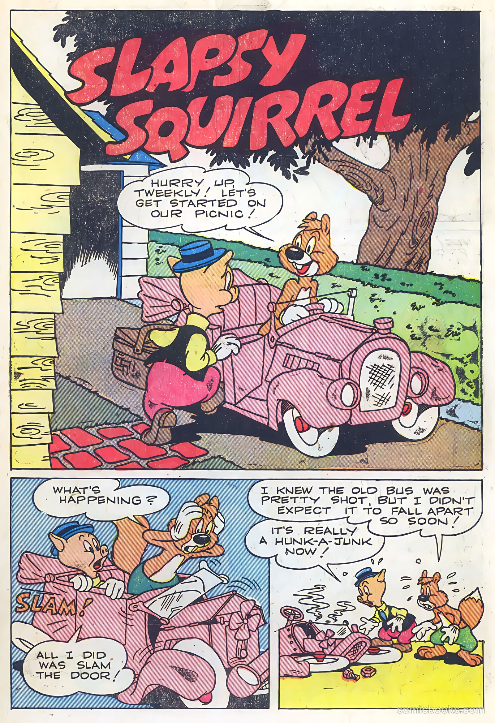 "Red" Rabbit Comics #6 (1948) — page 35 of 47