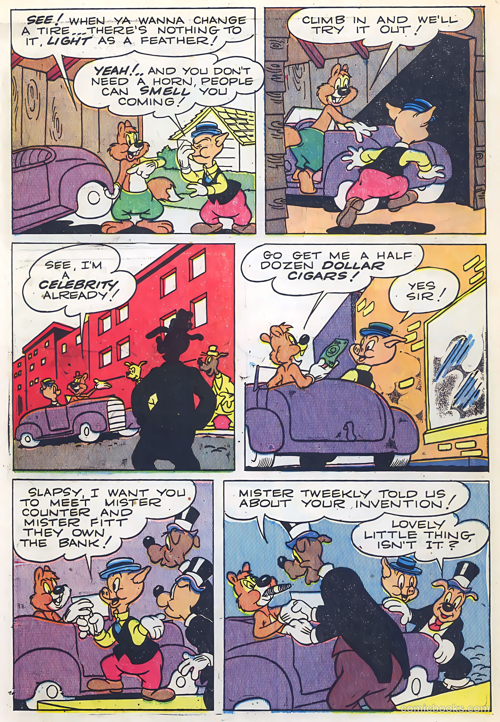 "Red" Rabbit Comics #6 (1948) — page 38 of 47