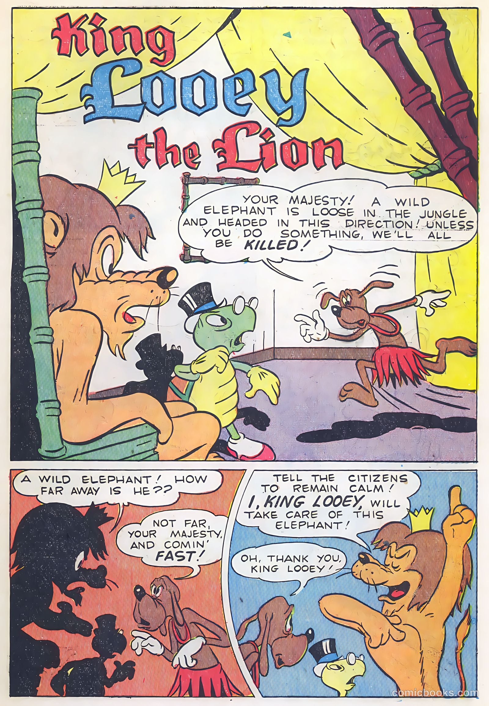 "Red" Rabbit Comics #6 (1948) — page 41 of 47