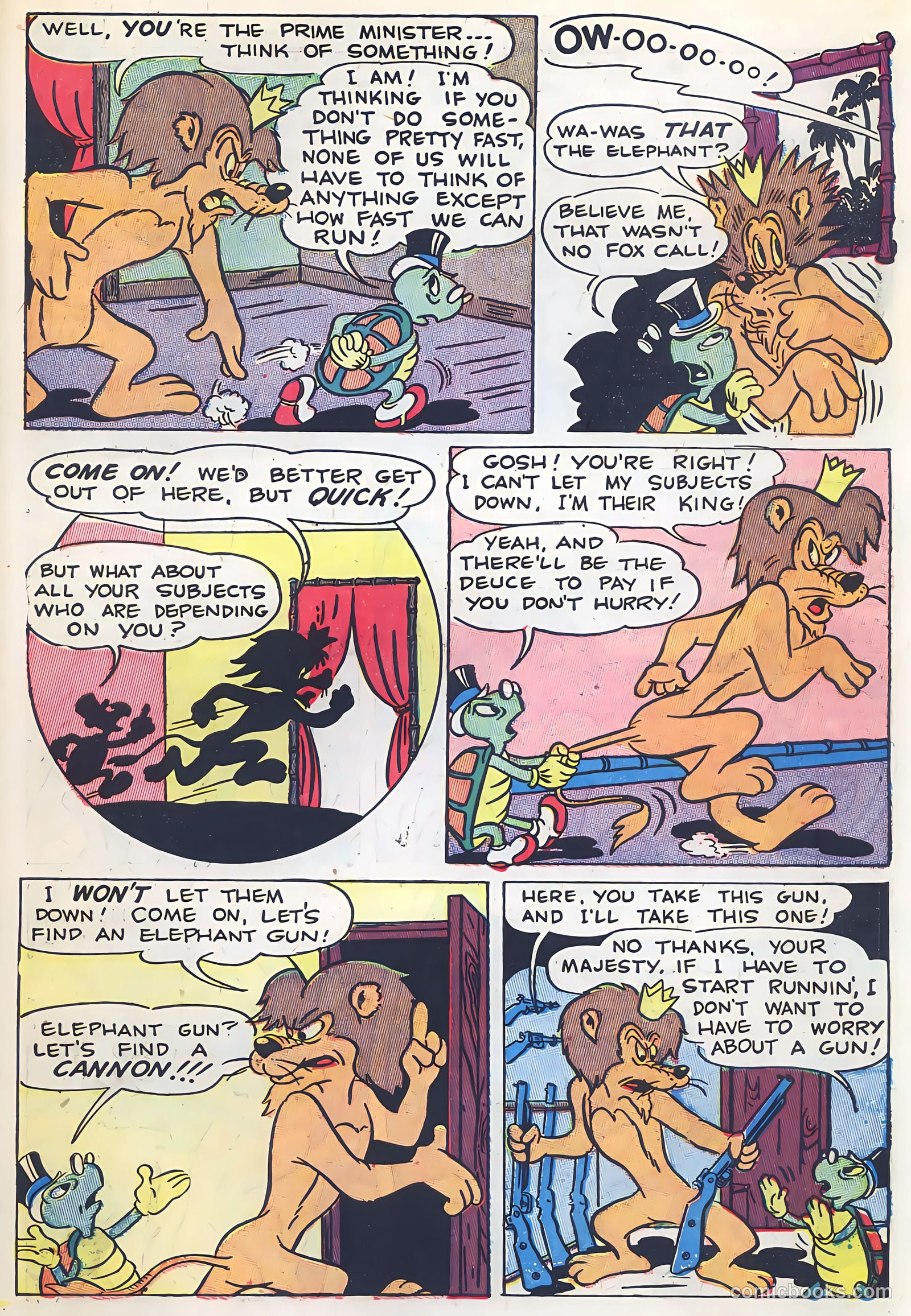 "Red" Rabbit Comics #6 (1948) — page 43 of 47