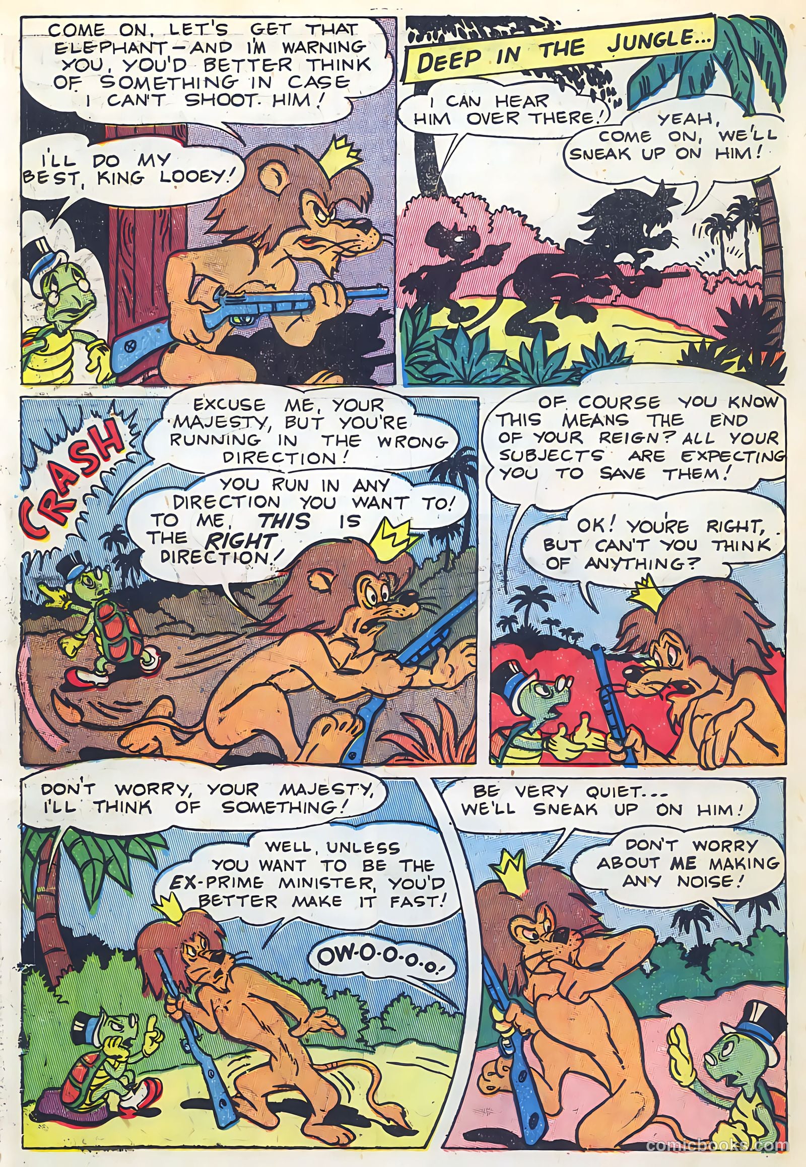"Red" Rabbit Comics #6 (1948) — page 44 of 47