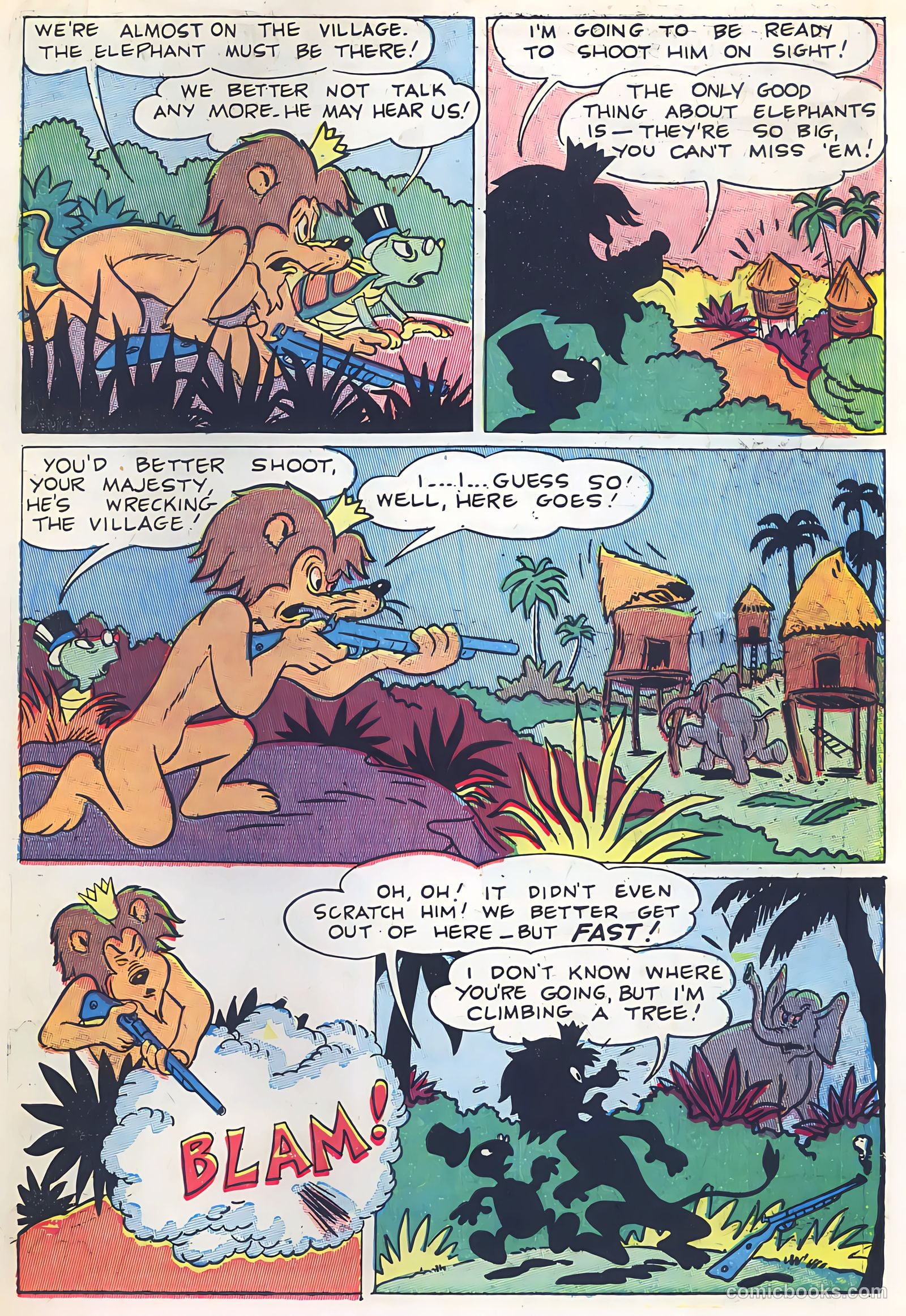 "Red" Rabbit Comics #6 (1948) — page 45 of 47