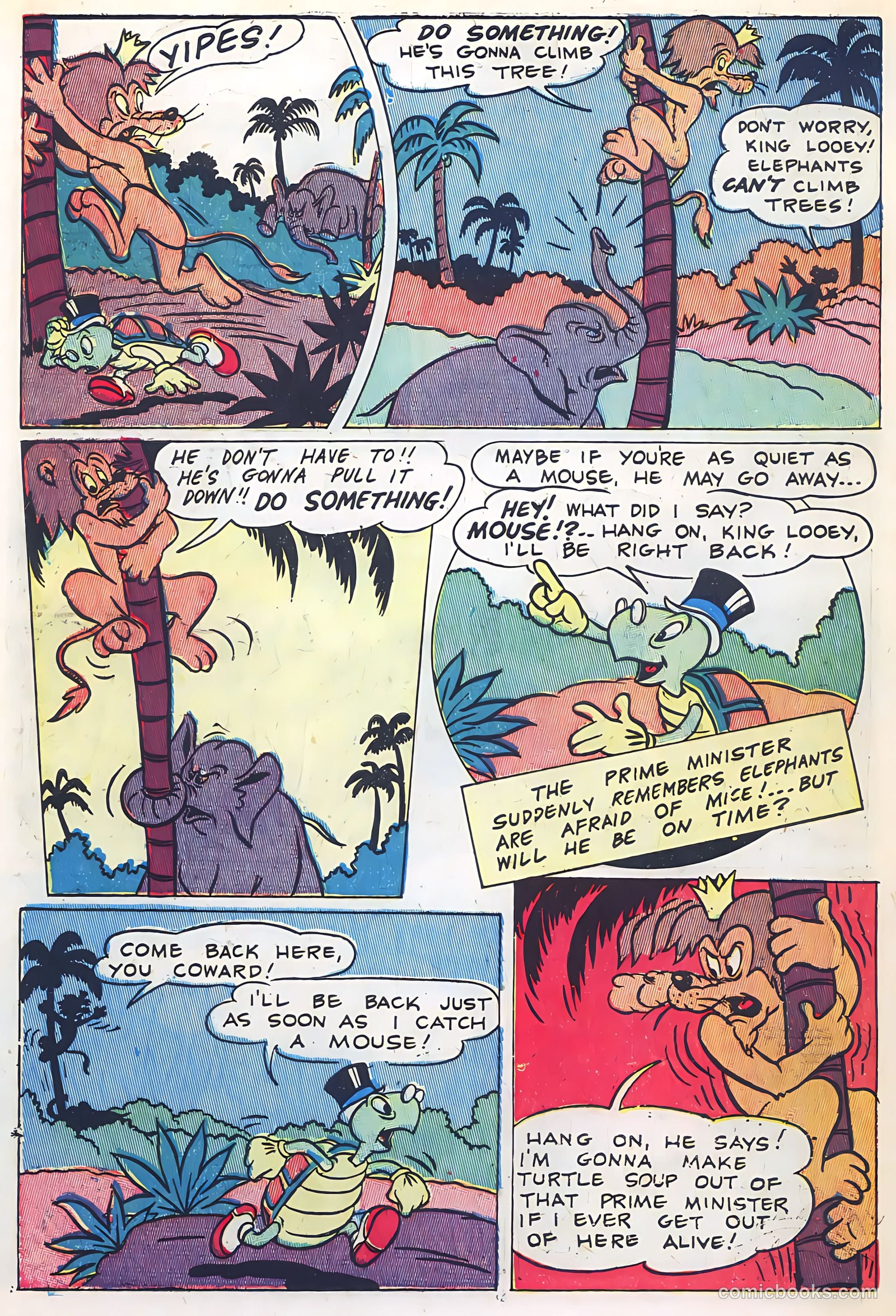 "Red" Rabbit Comics #6 (1948) — page 46 of 47
