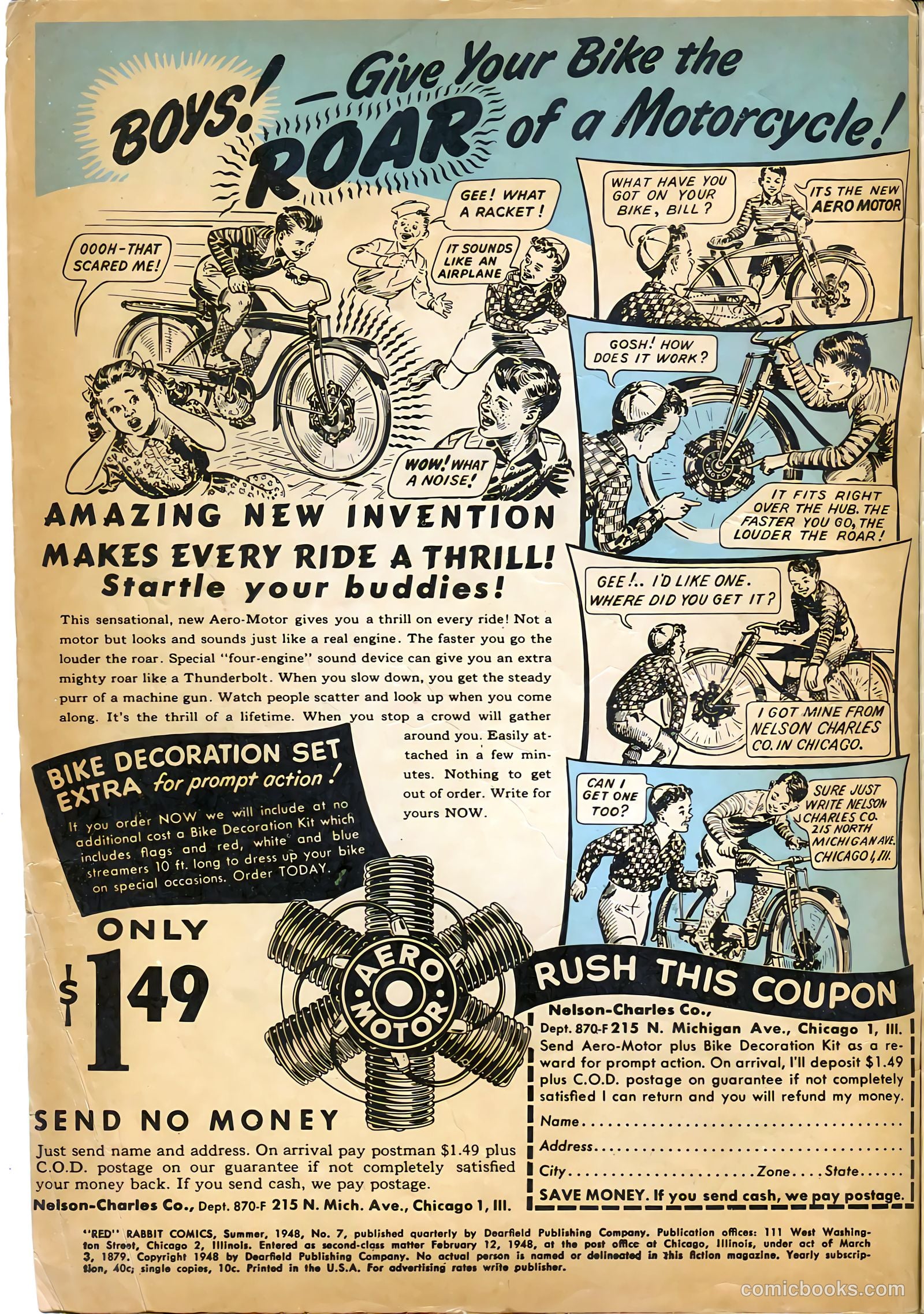 "Red" Rabbit Comics #7 (1948) — page 2 of 36