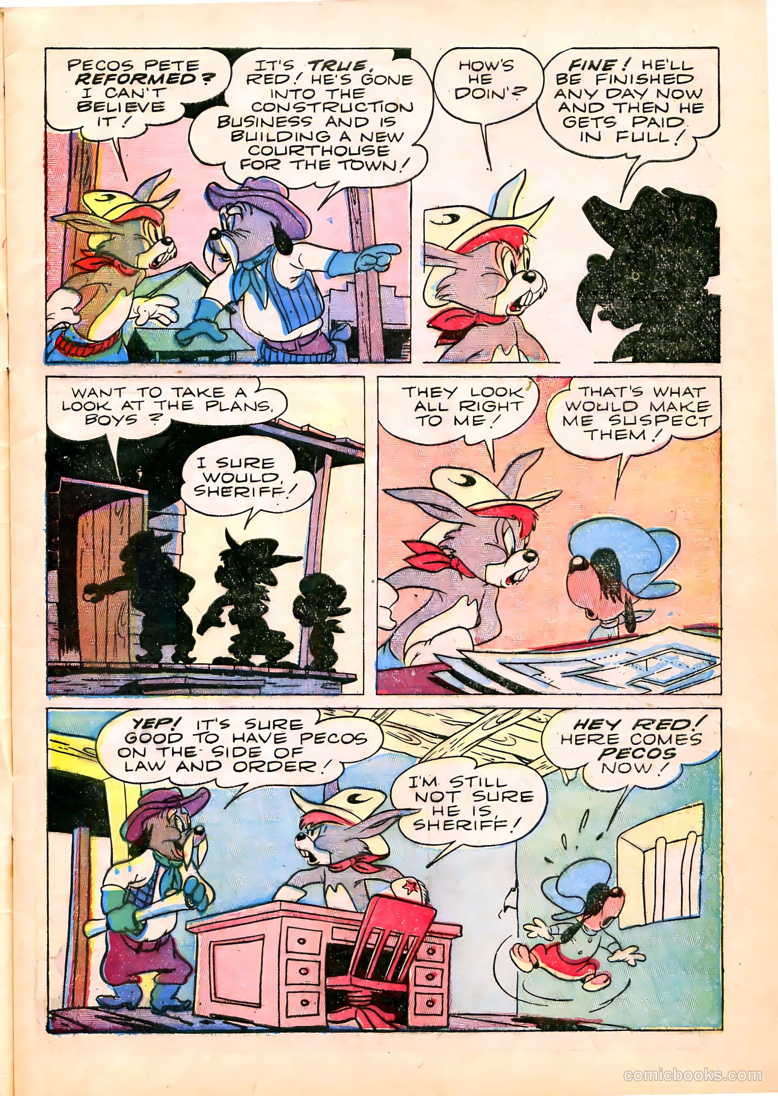 "Red" Rabbit Comics #7 (1948) — page 5 of 36