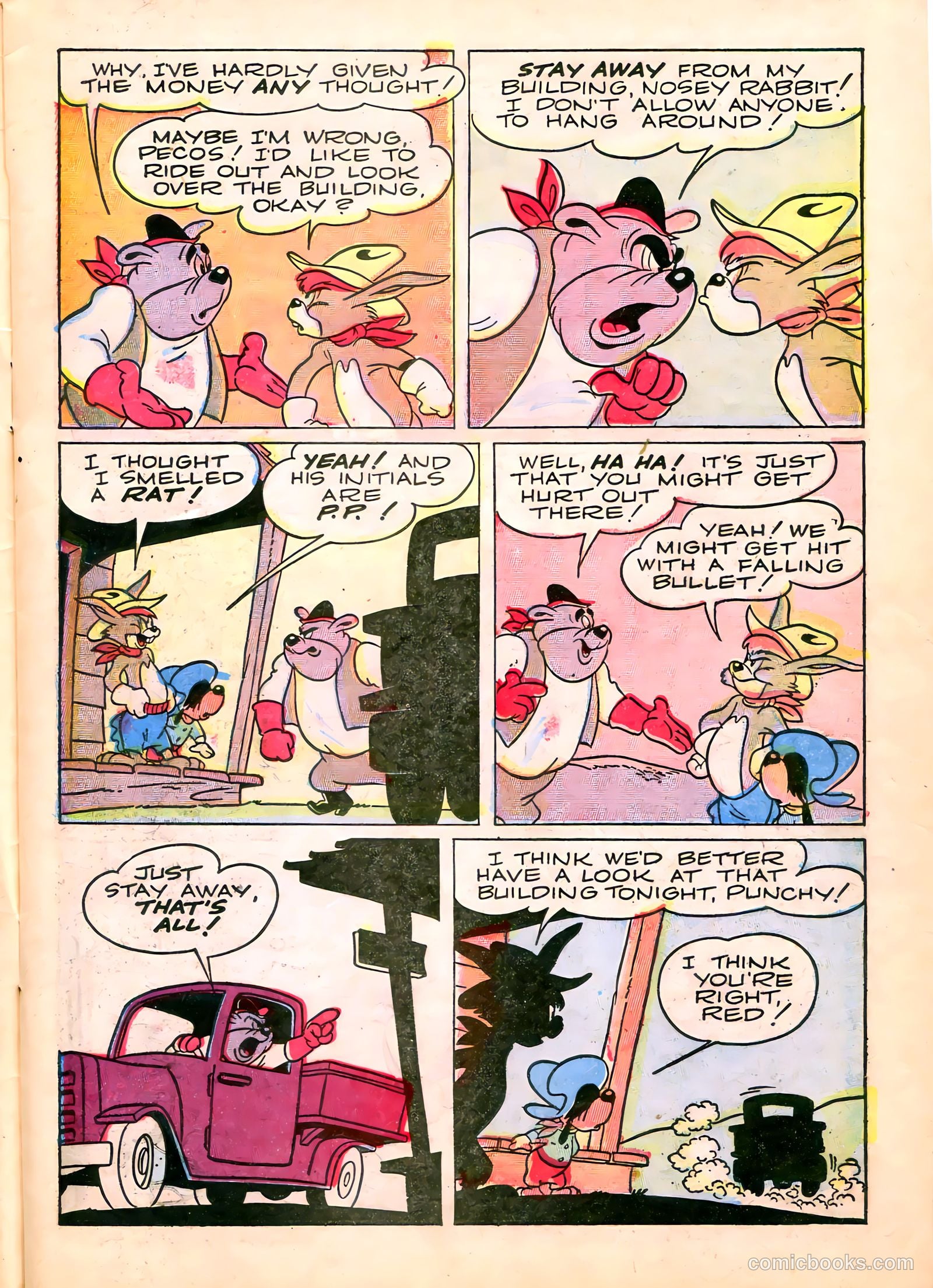 "Red" Rabbit Comics #7 (1948) — page 7 of 36