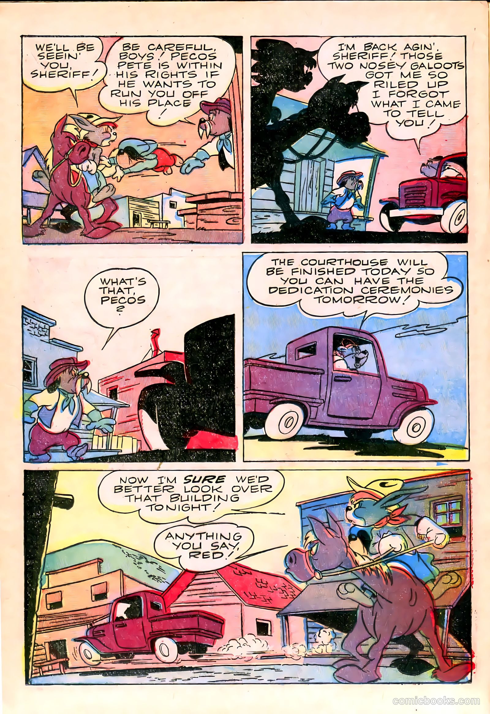 "Red" Rabbit Comics #7 (1948) — page 8 of 36