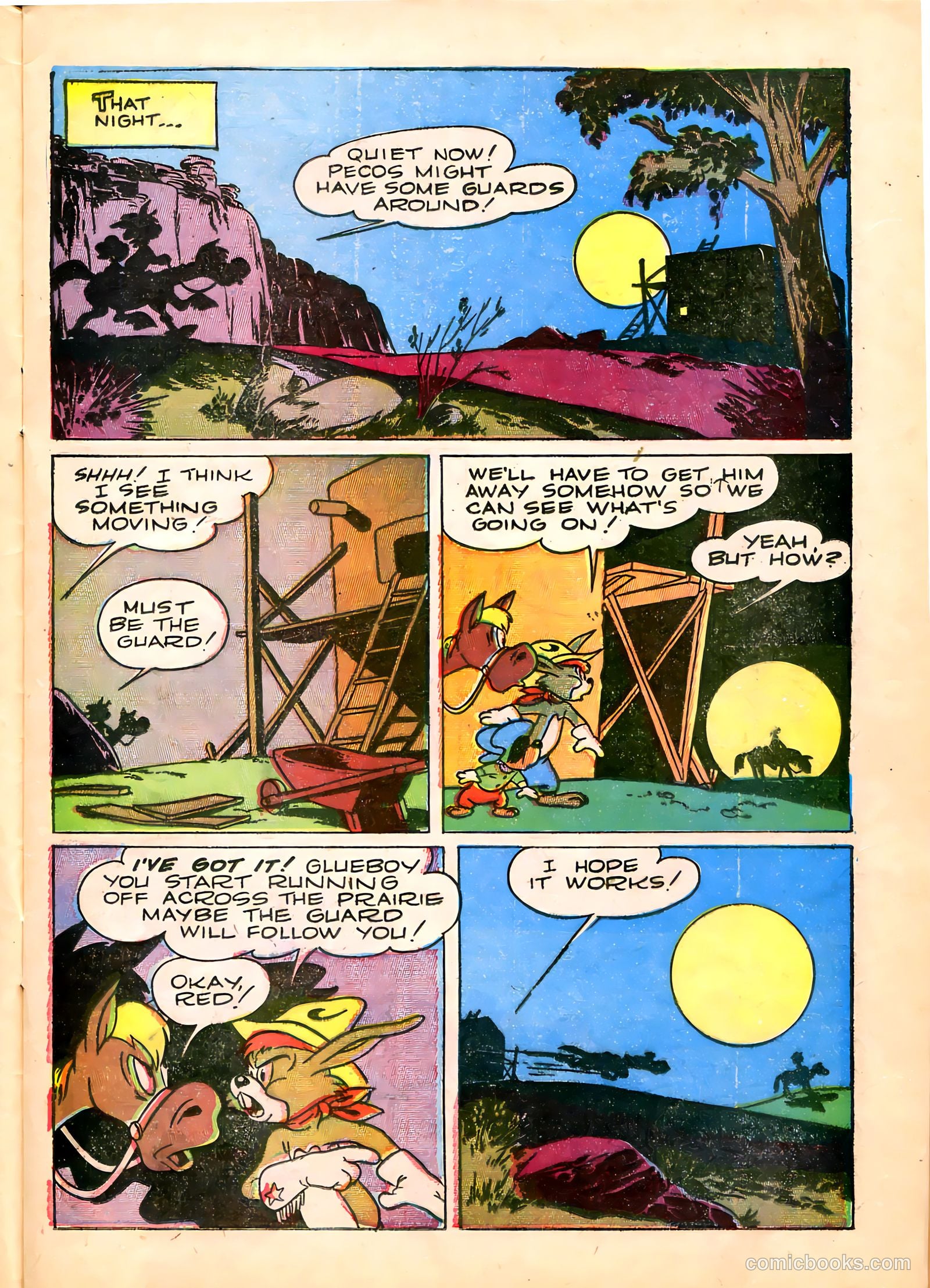 "Red" Rabbit Comics #7 (1948) — page 9 of 36