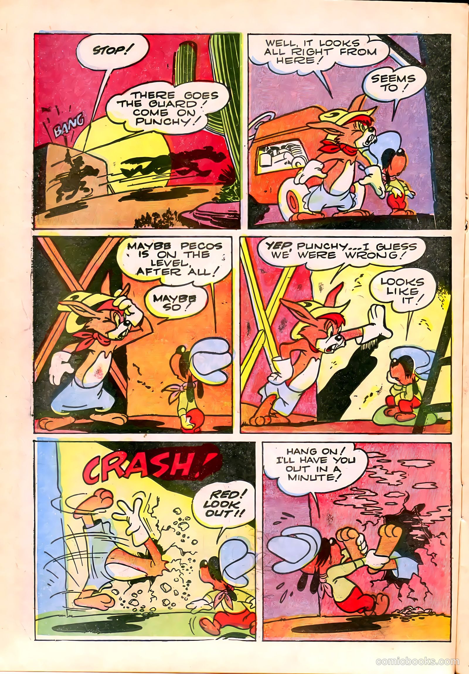 "Red" Rabbit Comics #7 (1948) — page 10 of 36