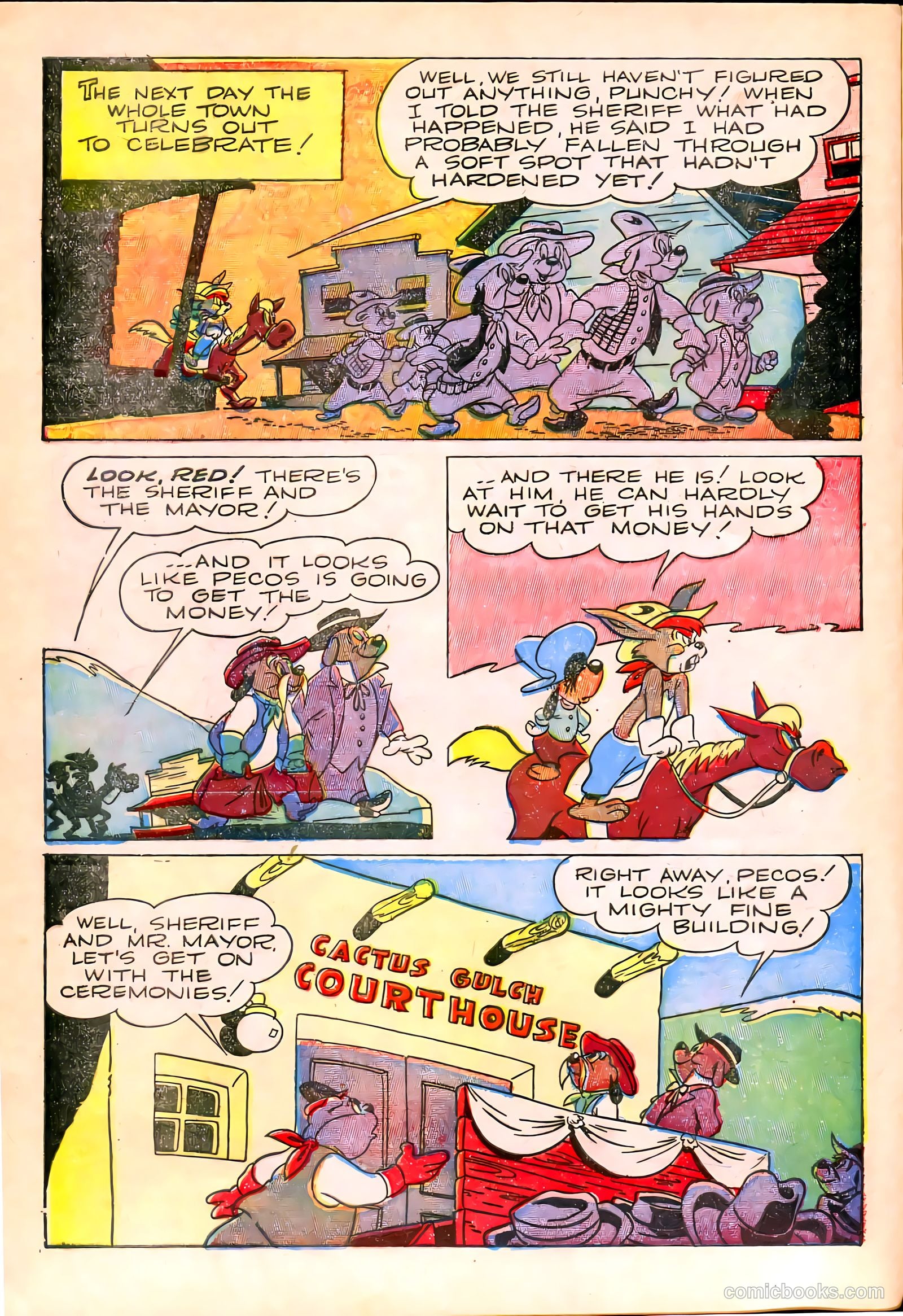"Red" Rabbit Comics #7 (1948) — page 12 of 36