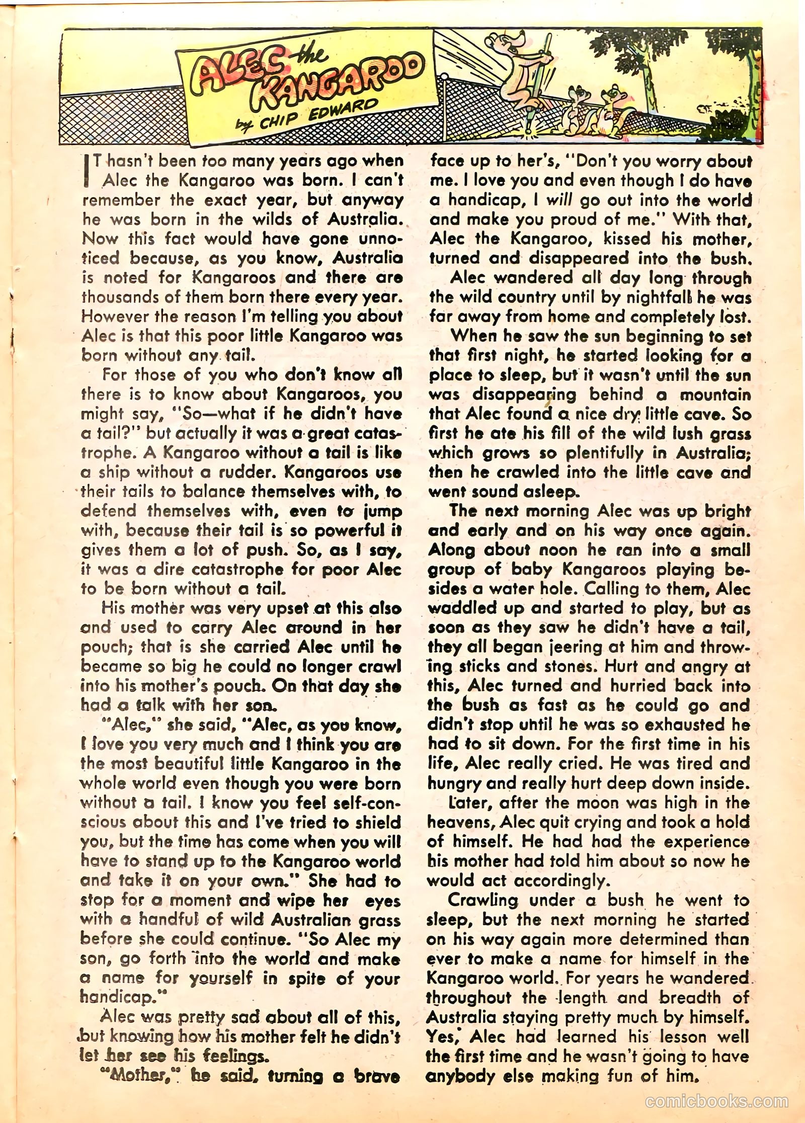 "Red" Rabbit Comics #7 (1948) — page 15 of 36