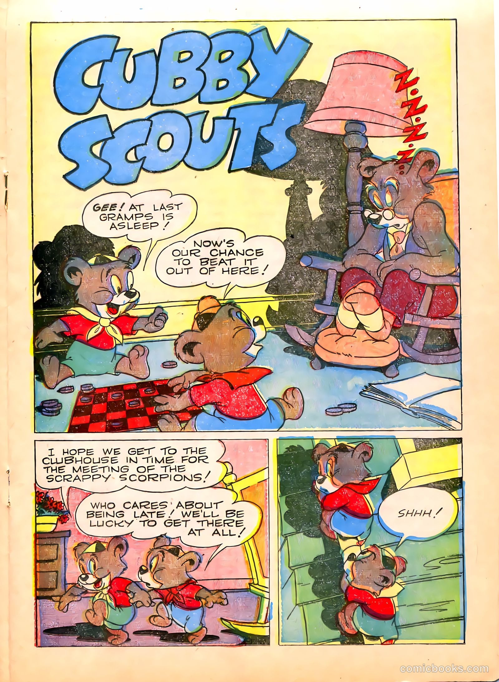 "Red" Rabbit Comics #7 (1948) — page 17 of 36