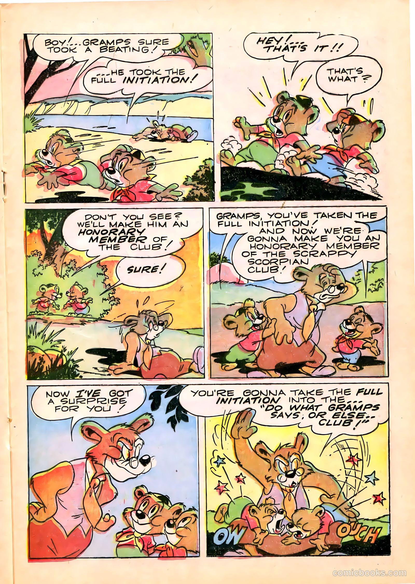 "Red" Rabbit Comics #7 (1948) — page 21 of 36