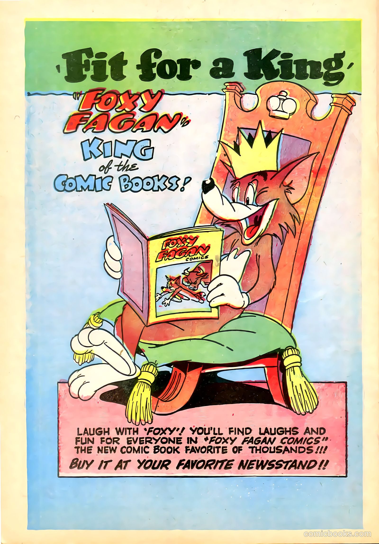"Red" Rabbit Comics #7 (1948) — page 22 of 36