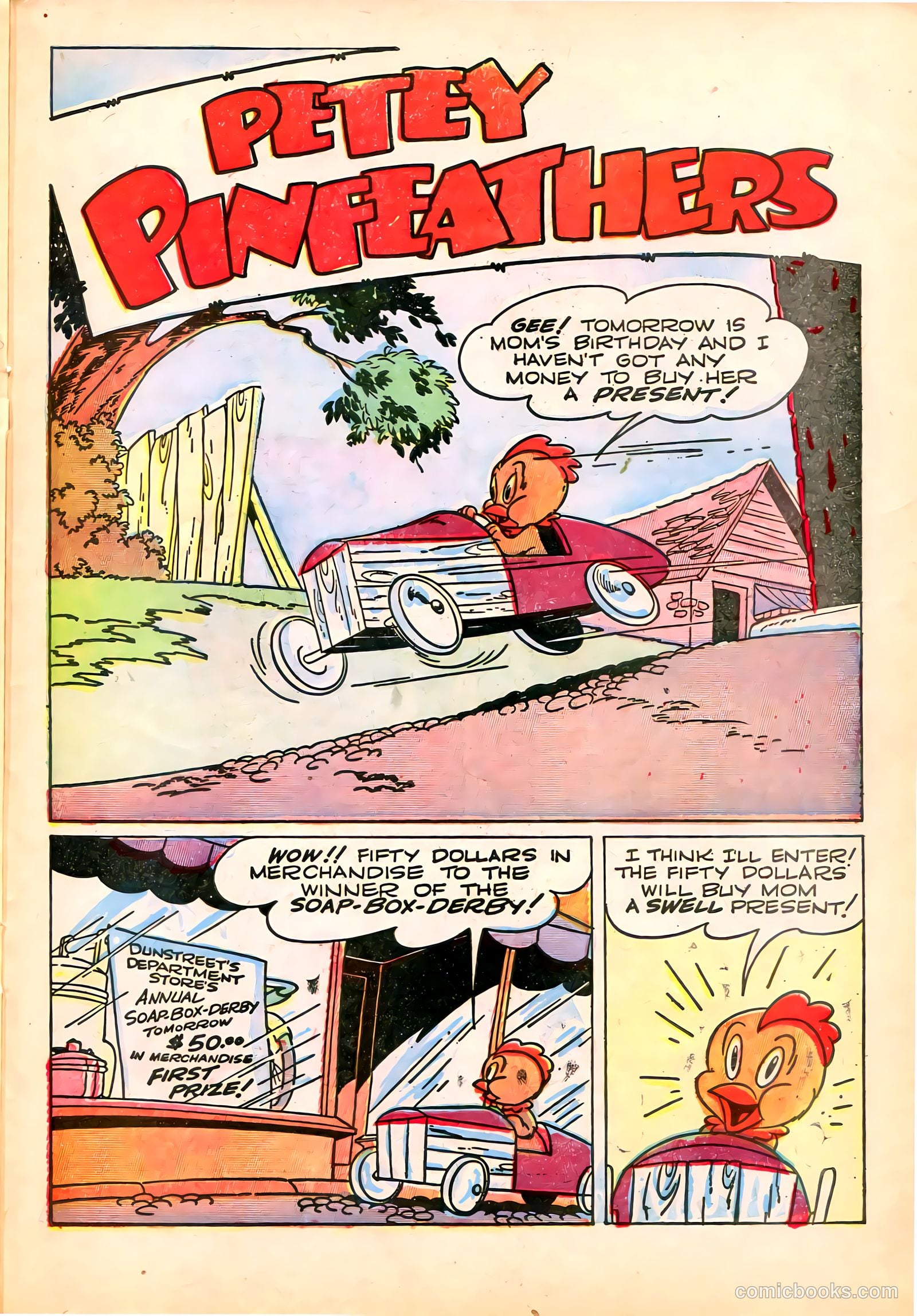"Red" Rabbit Comics #7 (1948) — page 23 of 36