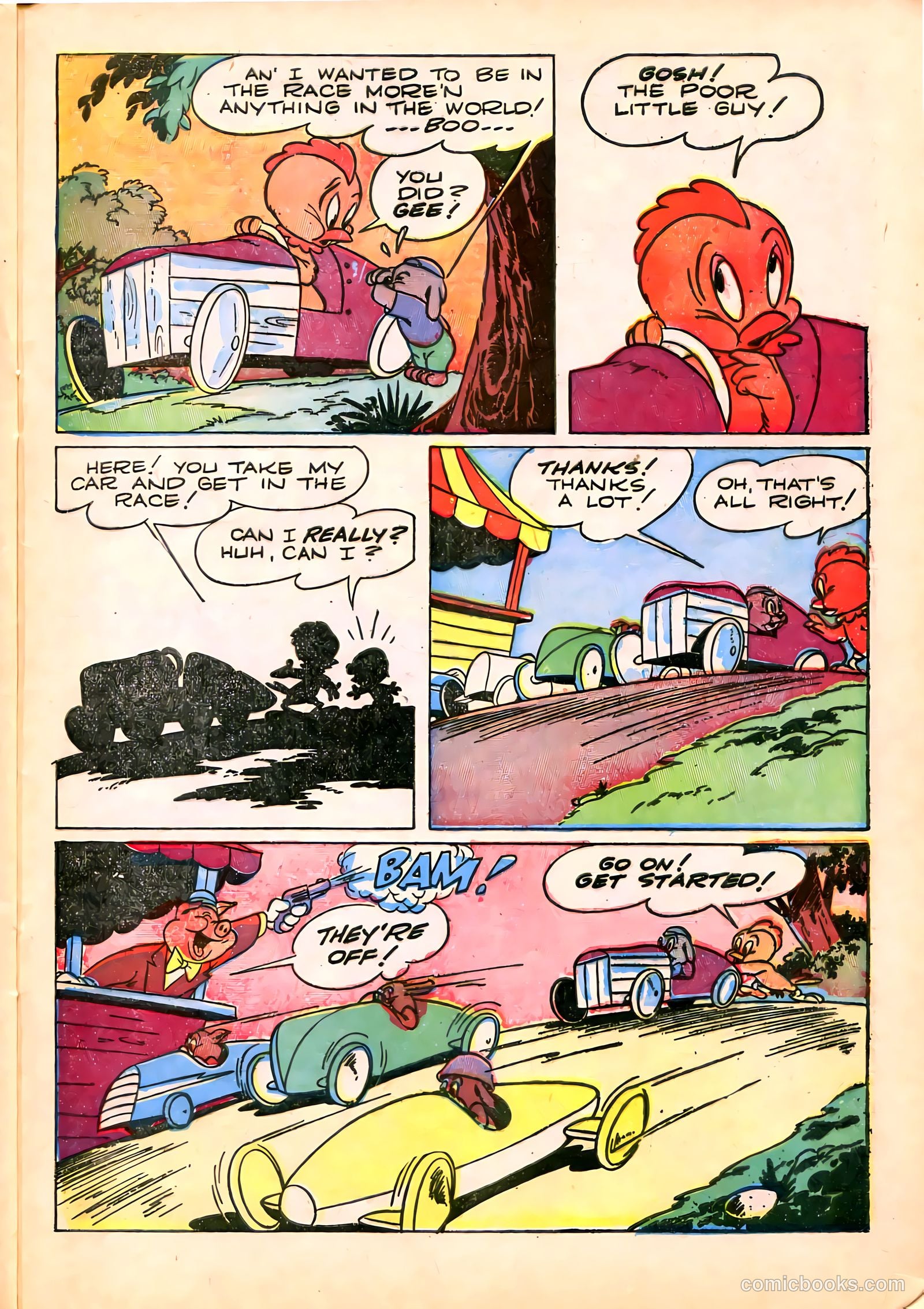"Red" Rabbit Comics #7 (1948) — page 25 of 36