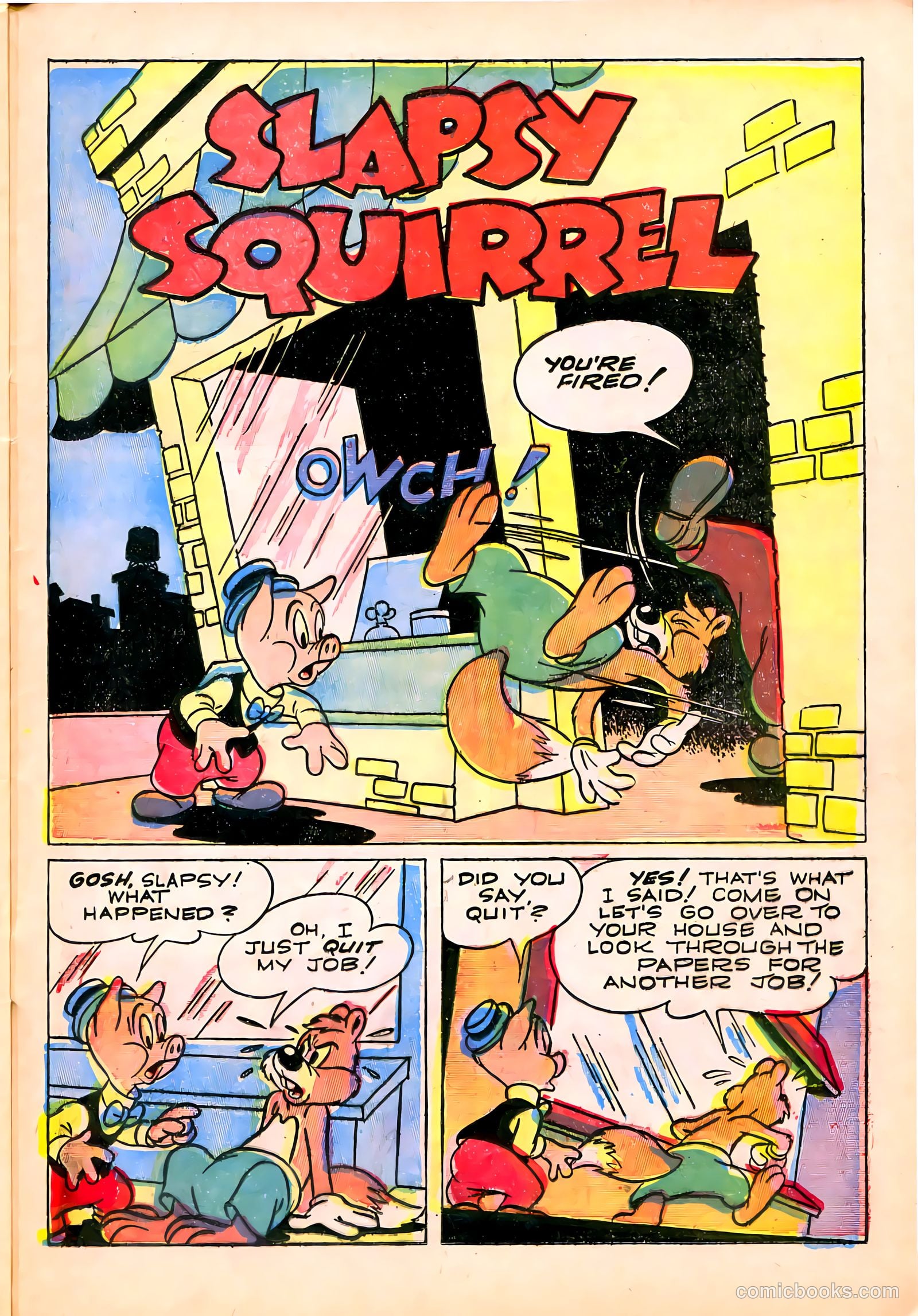 "Red" Rabbit Comics #7 (1948) — page 29 of 36