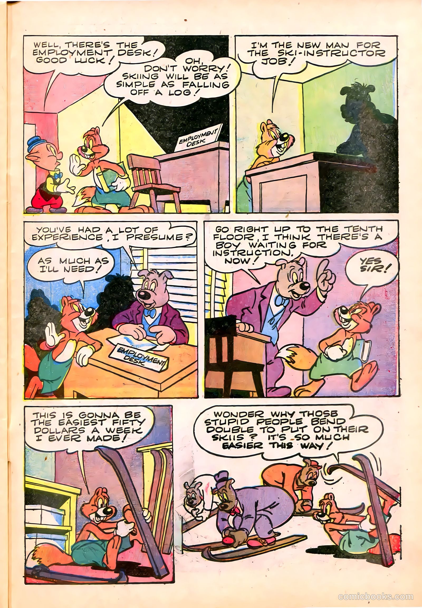 "Red" Rabbit Comics #7 (1948) — page 31 of 36