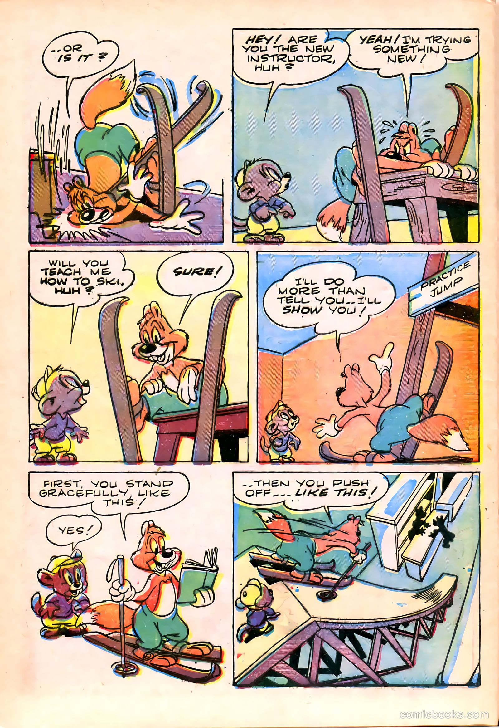 "Red" Rabbit Comics #7 (1948) — page 32 of 36
