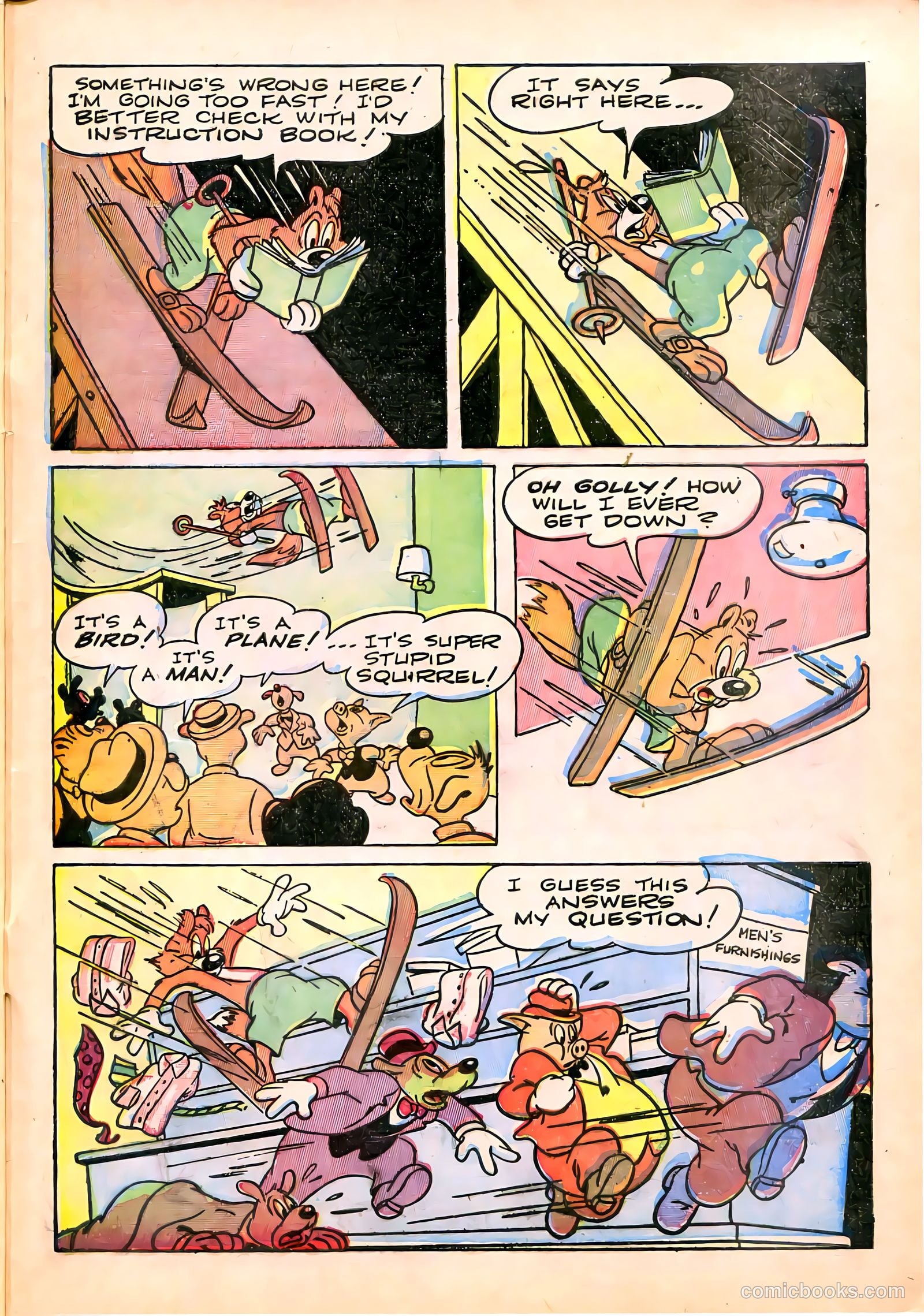 "Red" Rabbit Comics #7 (1948) — page 33 of 36