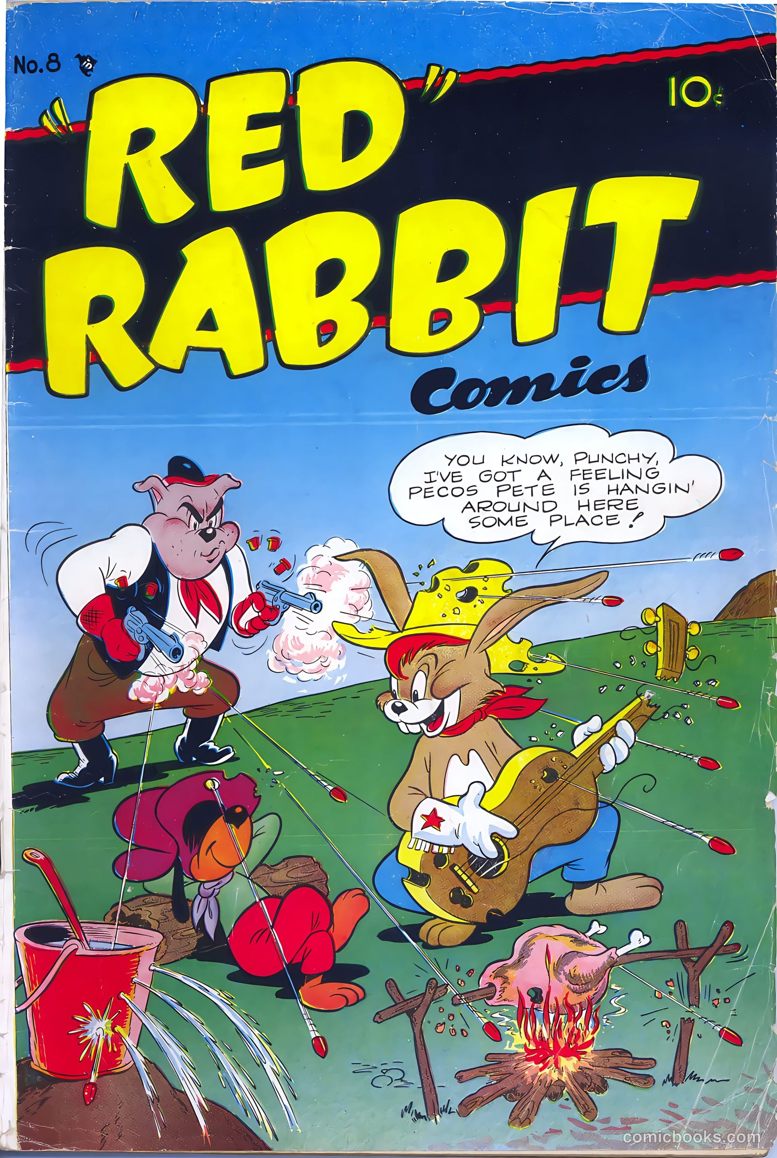 "Red" Rabbit Comics #8