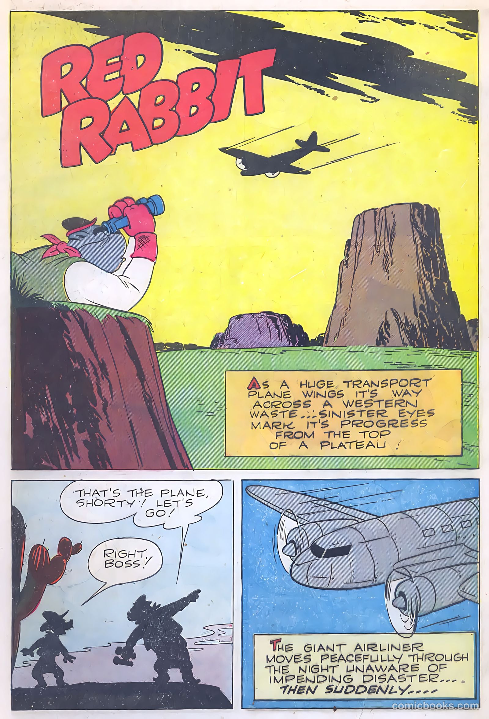 "Red" Rabbit Comics #8 (1948) — page 2 of 31