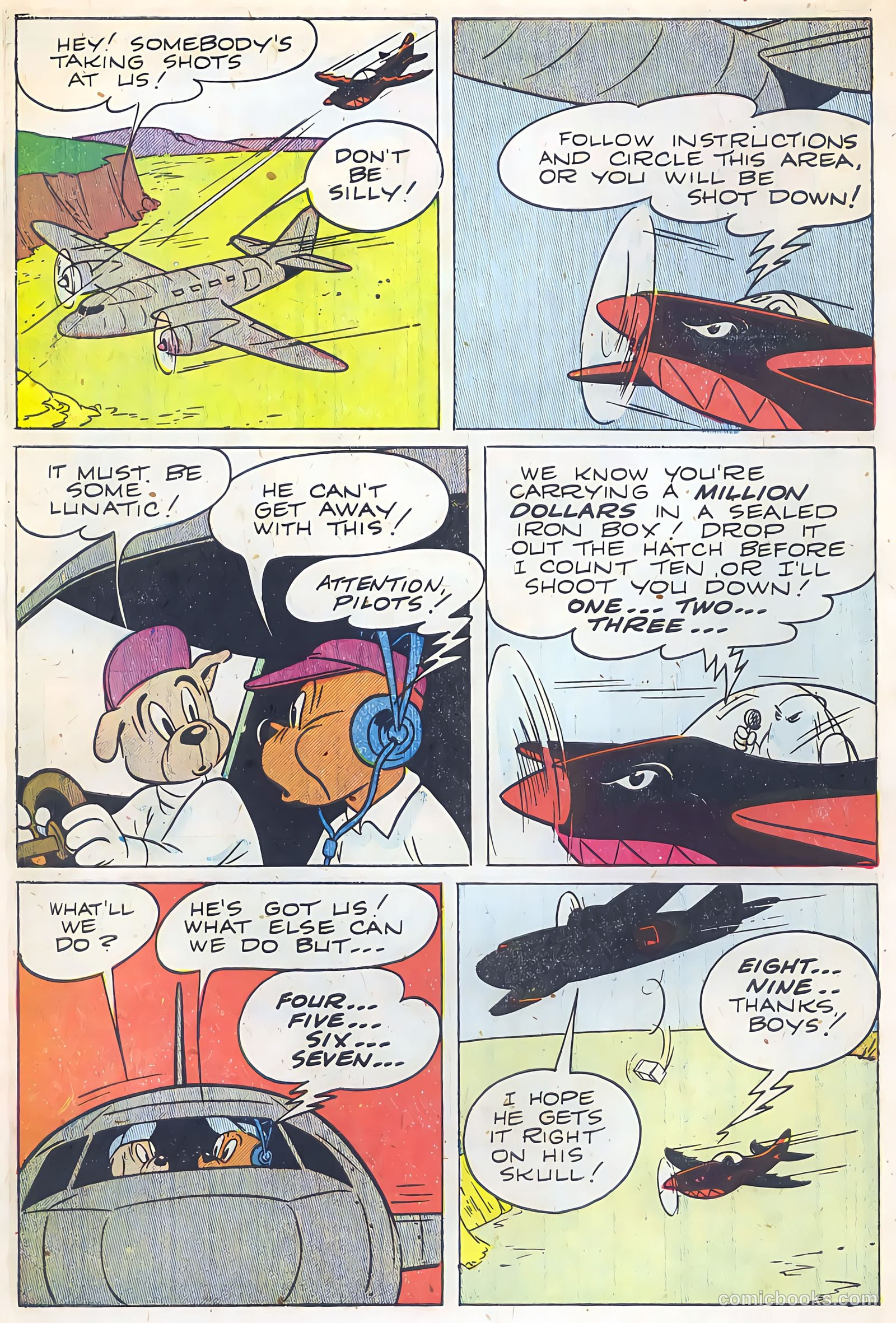 "Red" Rabbit Comics #8 (1948) — page 3 of 31