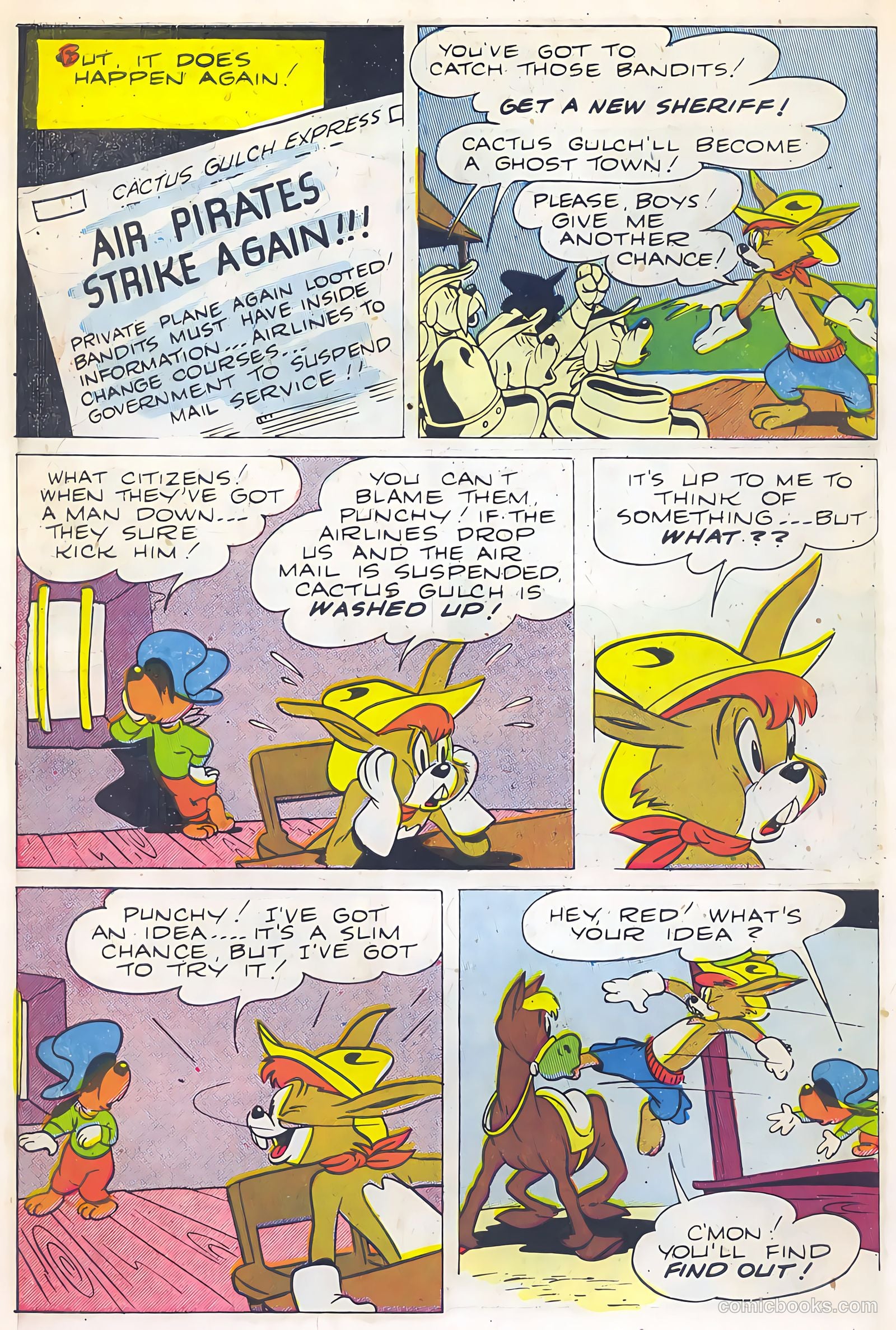 "Red" Rabbit Comics #8 (1948) — page 5 of 31