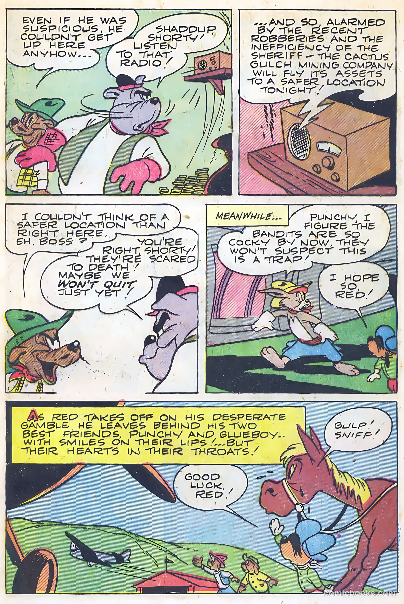 "Red" Rabbit Comics #8 (1948) — page 7 of 31