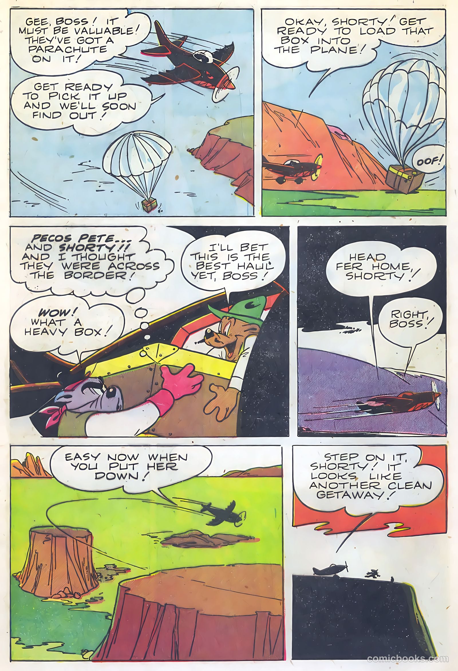 "Red" Rabbit Comics #8 (1948) — page 9 of 31