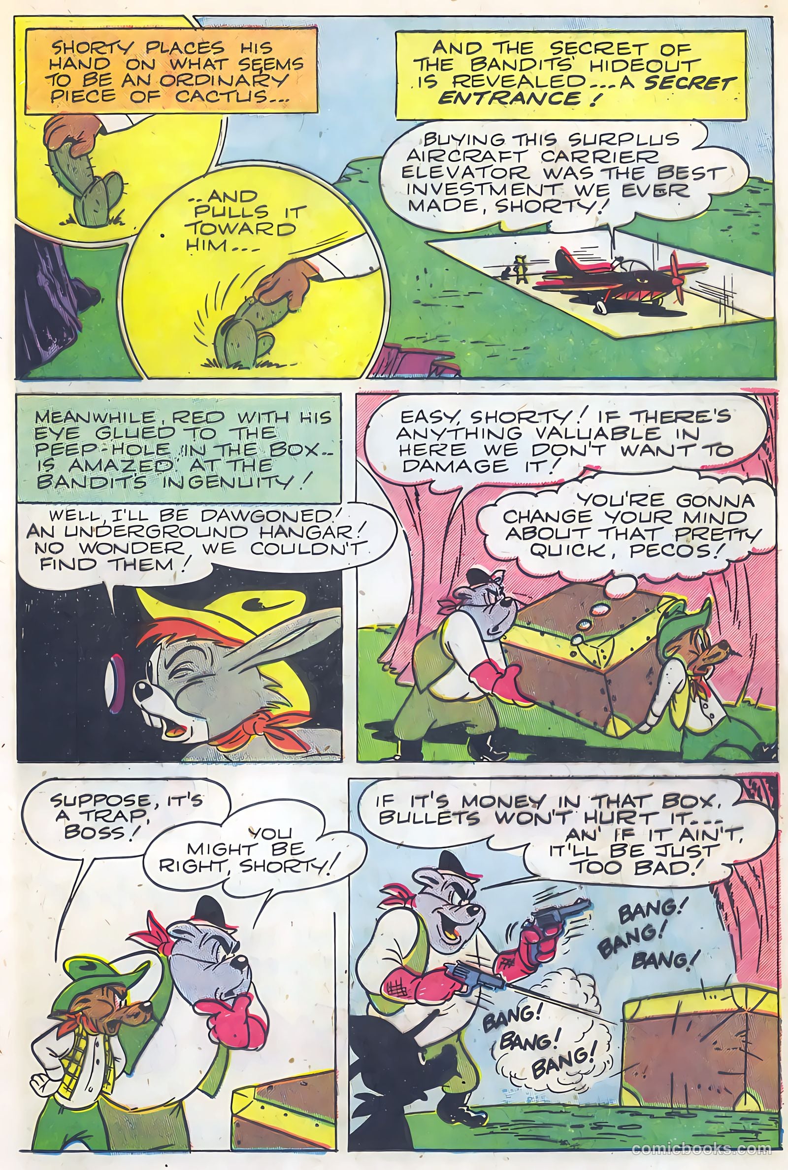 "Red" Rabbit Comics #8 (1948) — page 10 of 31