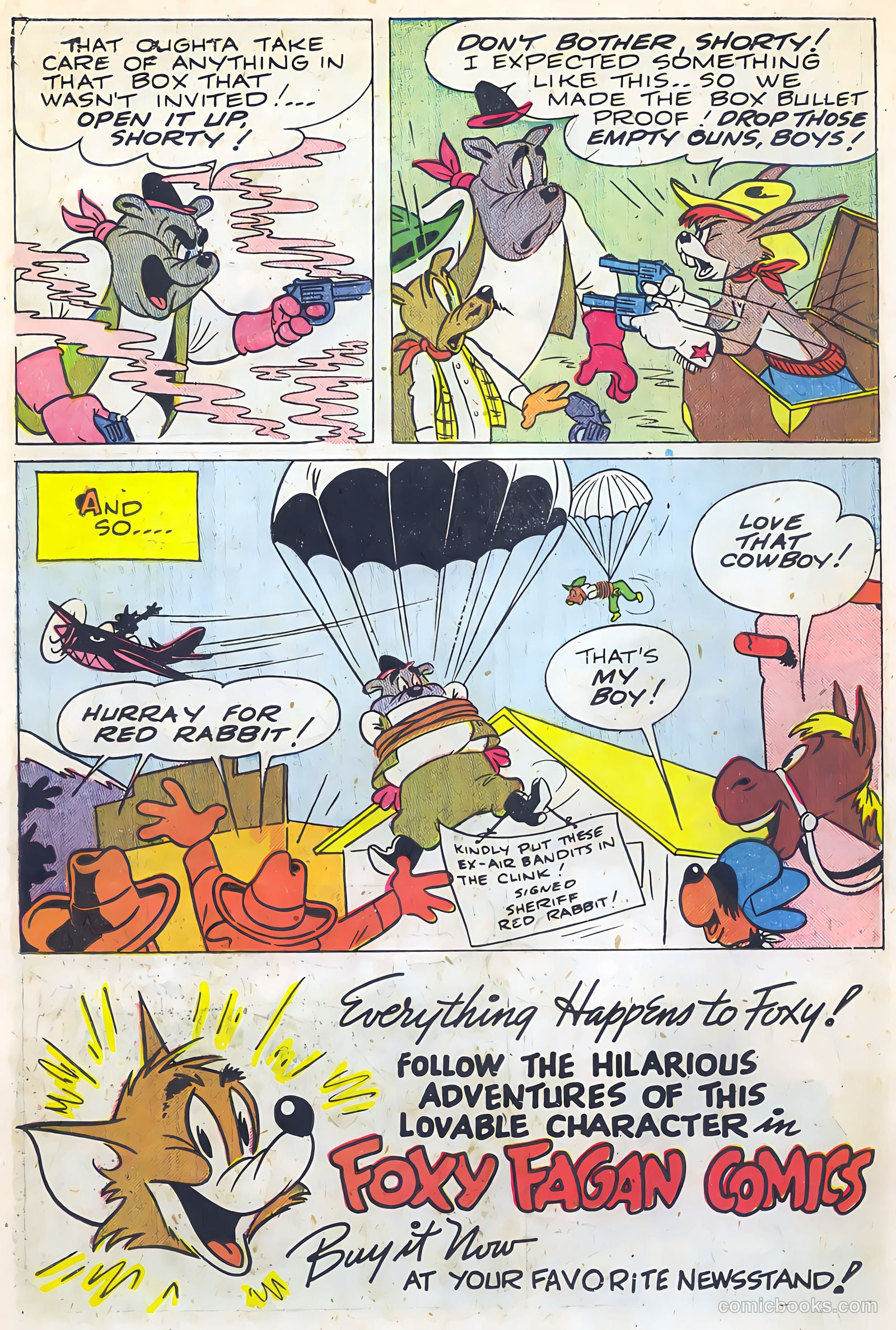 "Red" Rabbit Comics #8 (1948) — page 11 of 31